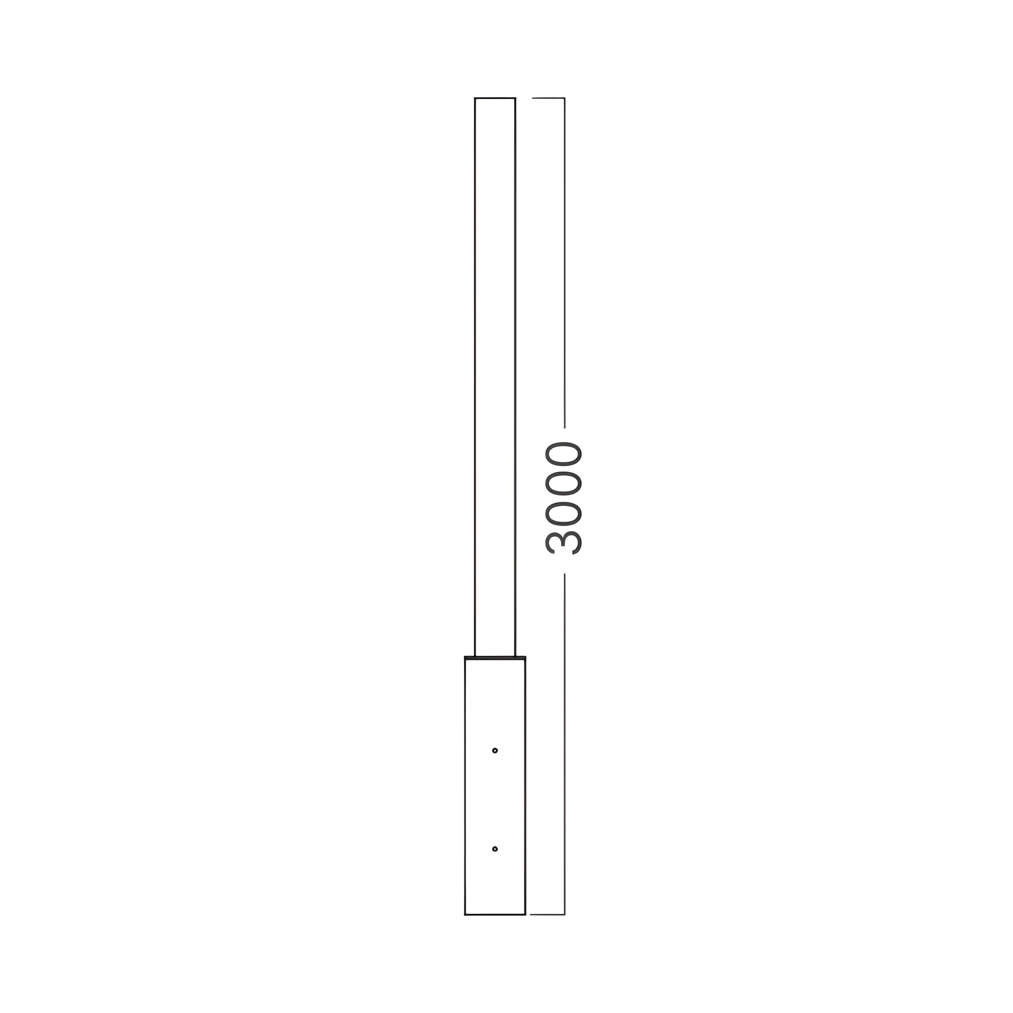 BASTENSKI STUB TAMNO SIVI — slika 3