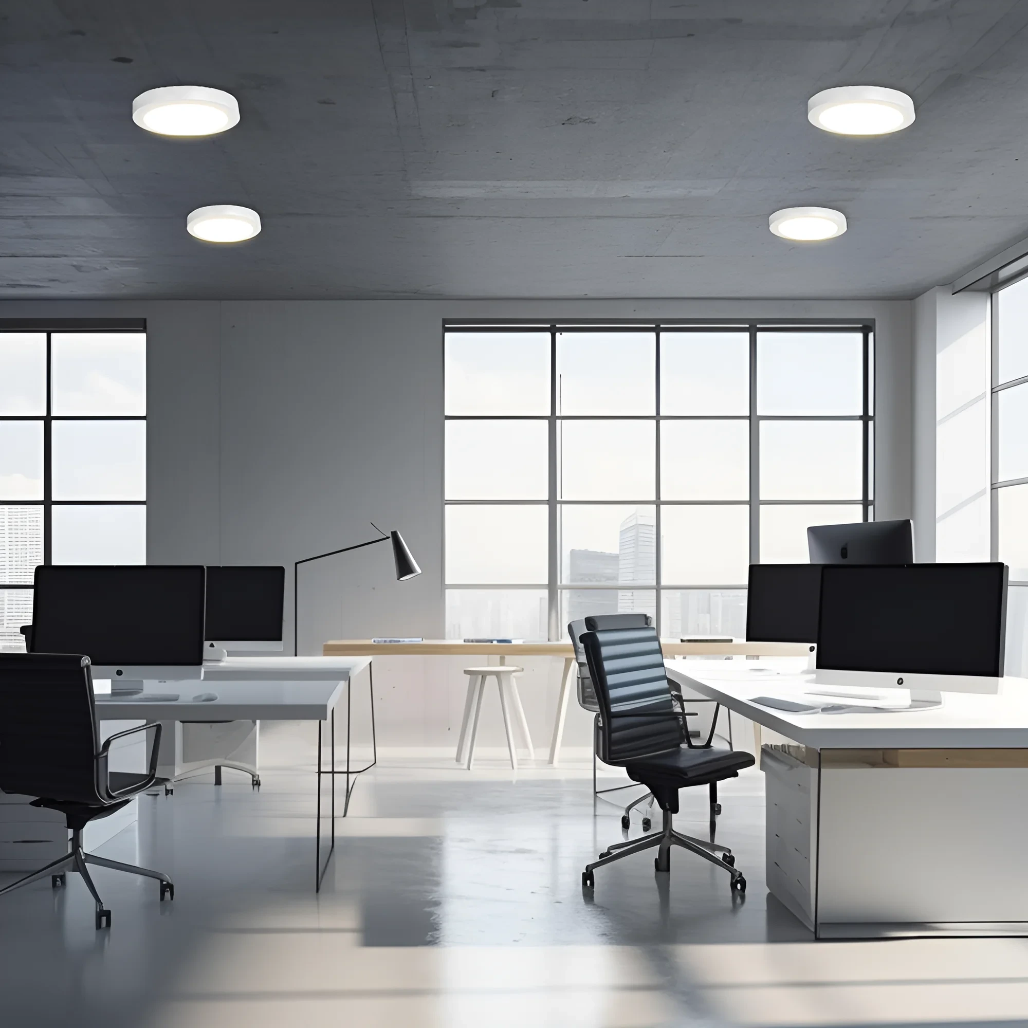 LED PANEL NADGRADNI OKRUGLI 24W BELI 6500K — slika 2