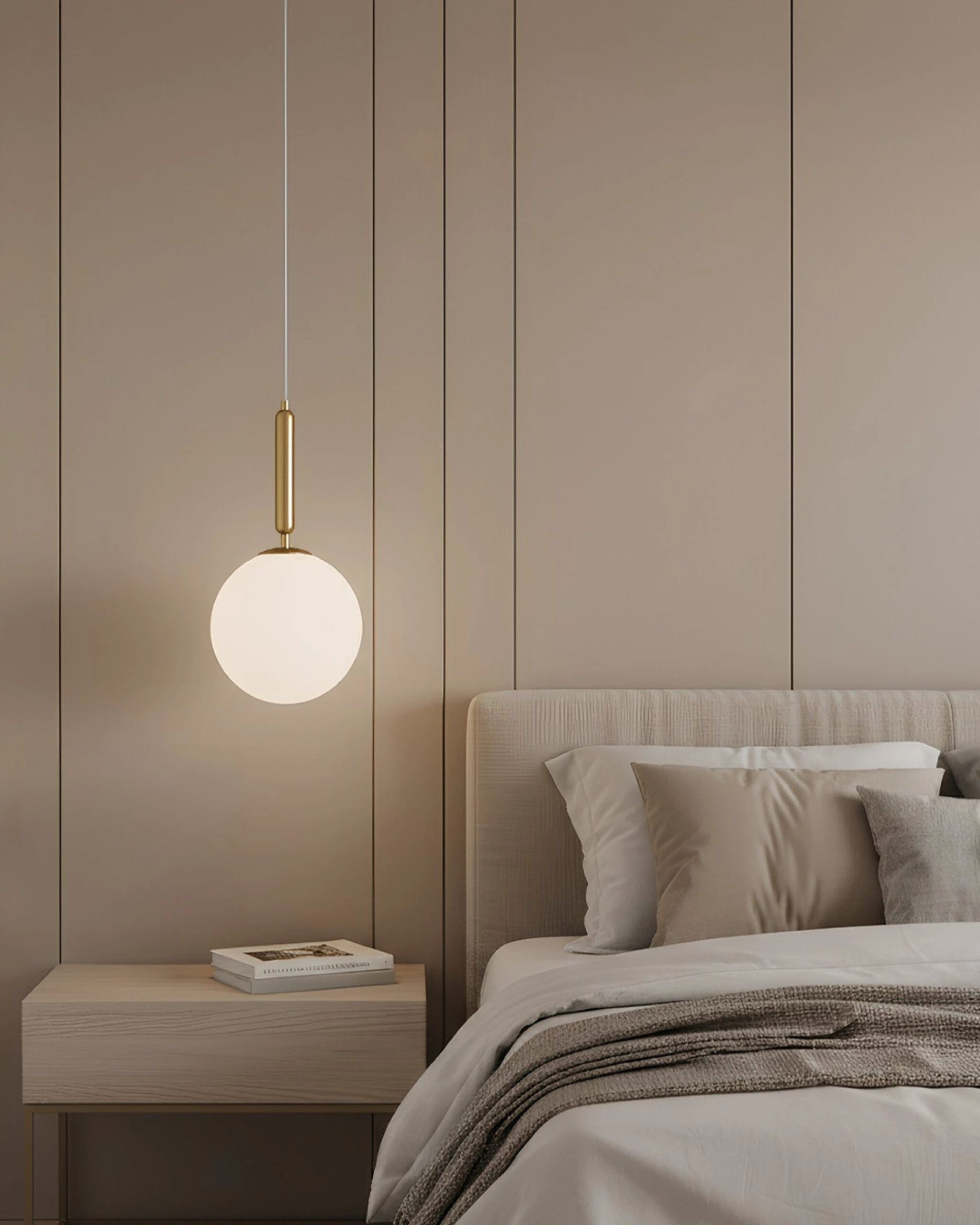 Viseća lampa F7046-1V SG+WH — slika 2