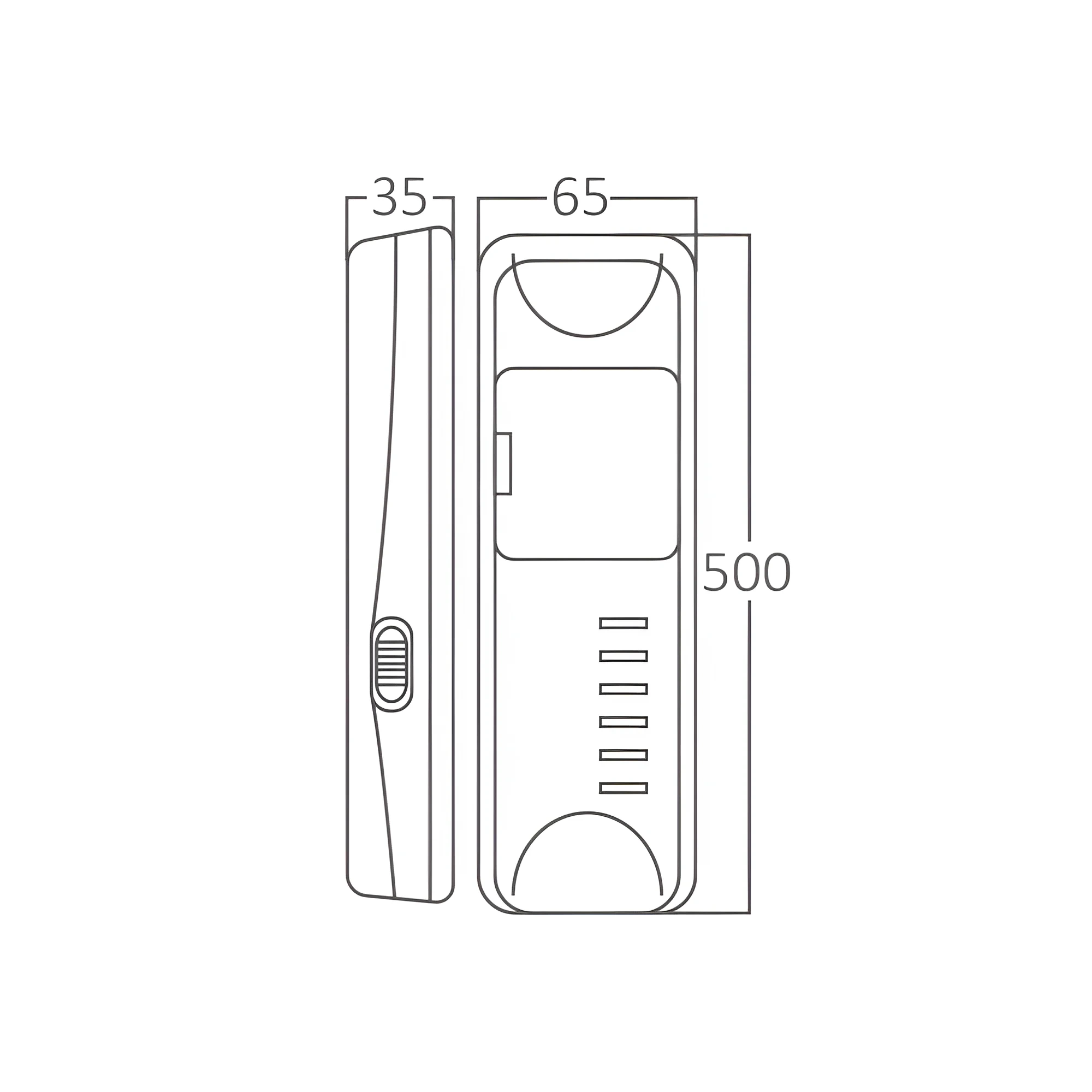 LED PUNJIVA LAMPA BM60 60LED 6500K BELA — slika 8