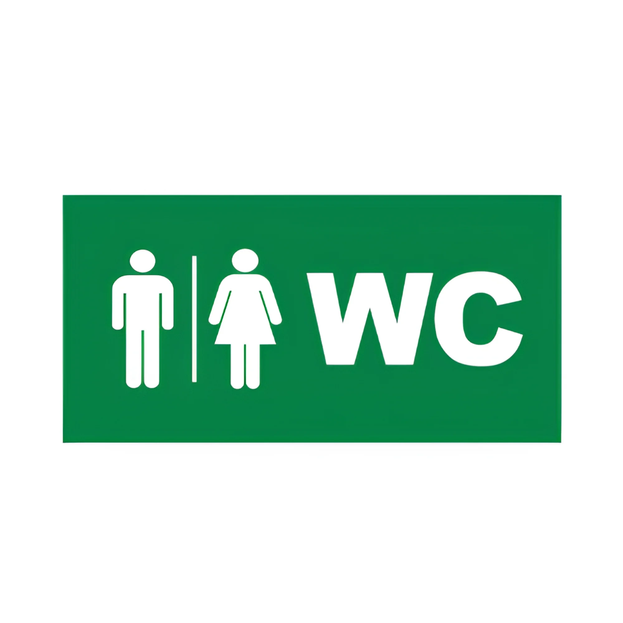 OZNAKA WC PVC — slika 2