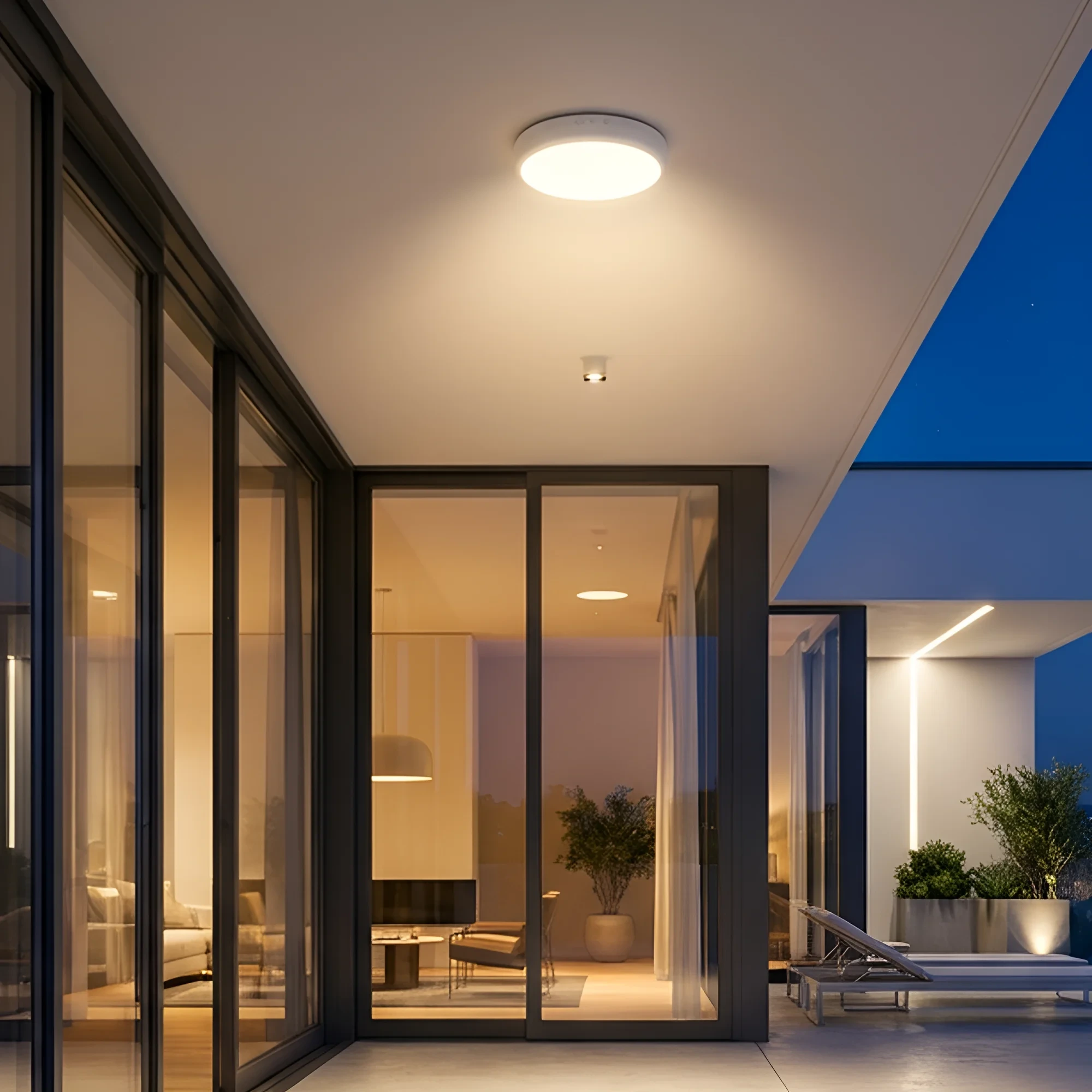 LED PLAFONJERA OKRUGLA 20W CCT SENZOR IP54 — slika 2