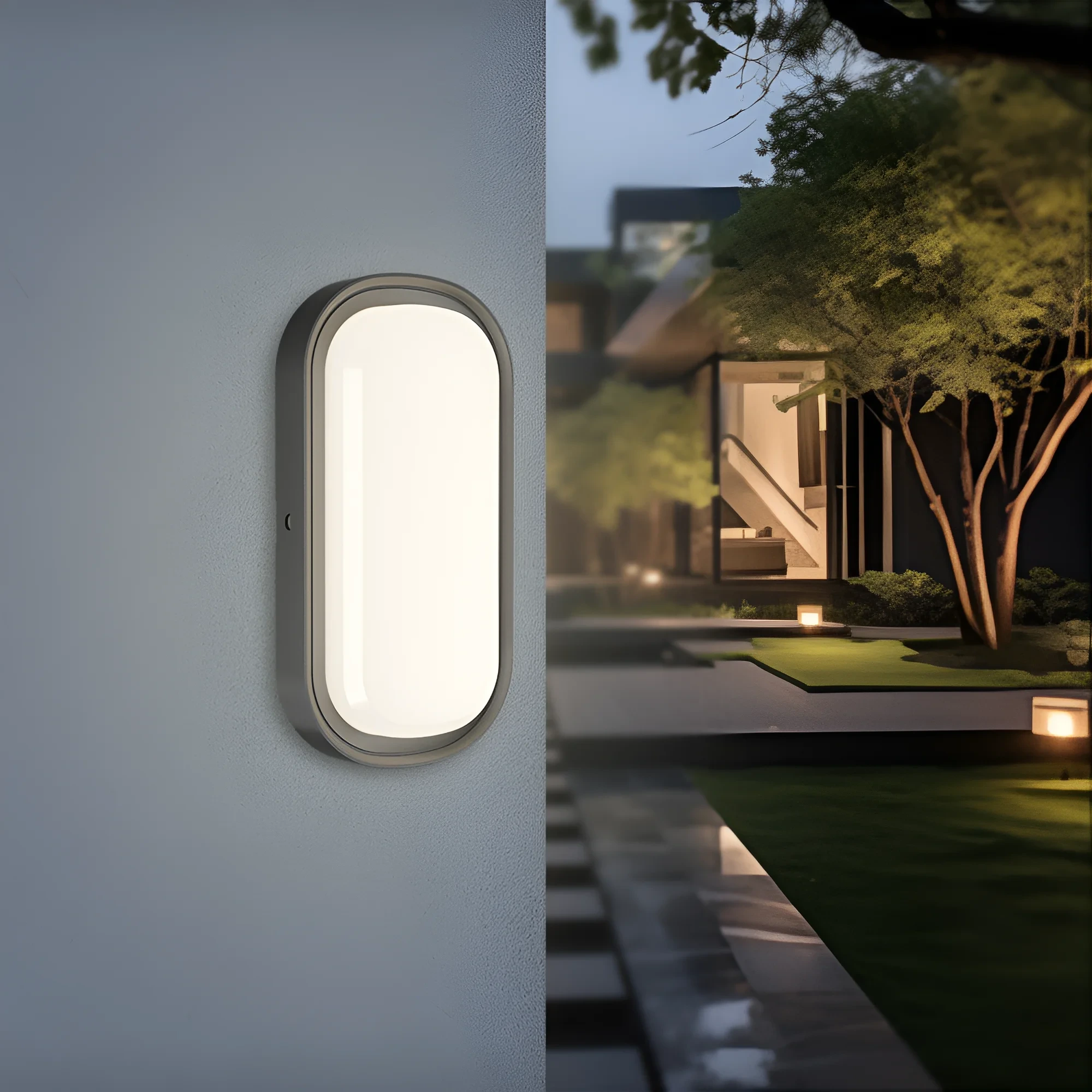 LED BRODSKA SVETILJKA ELIPSA 12W CRNA CCT IP65 — slika 2