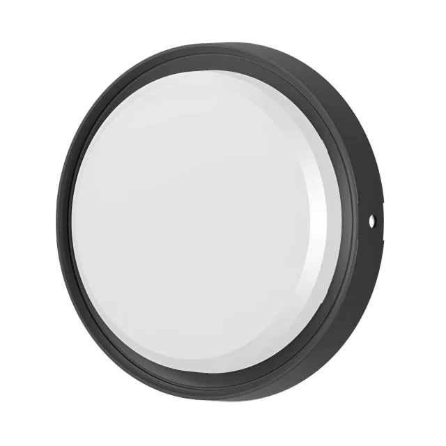 LED BRODSKA SVETILJKA OKRUGLA 12W CRNA CCT IP65