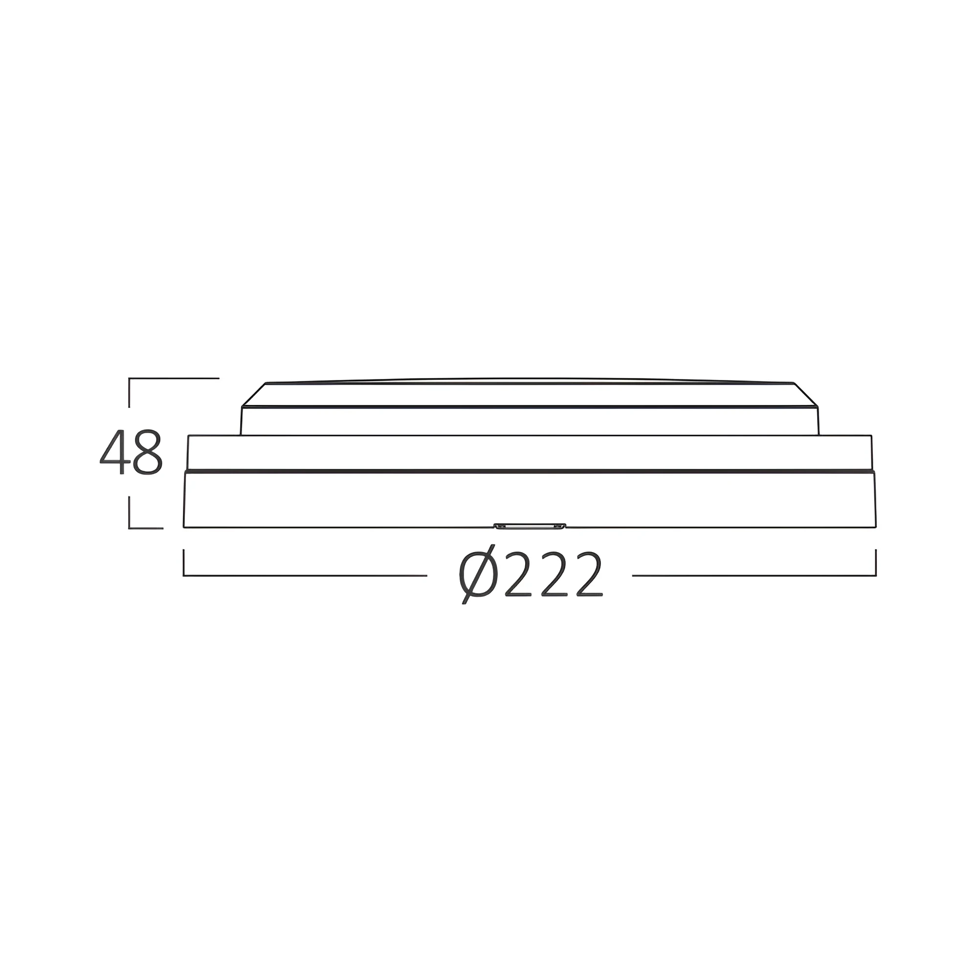 LED BRODSKA SVETILJKA OKRUGLA 18W BELA SENZOR CCT IP65 — slika 6