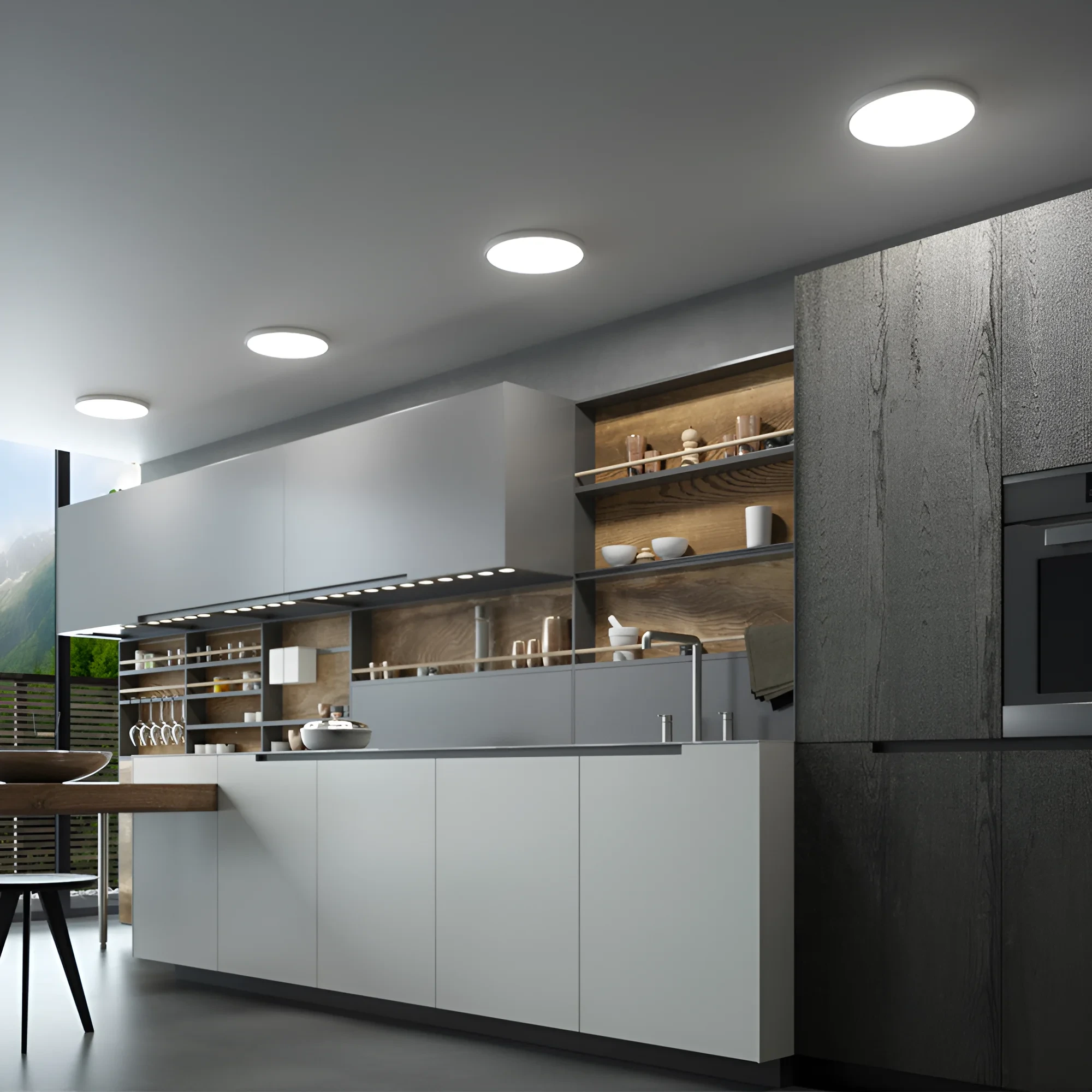 LED PLAFONJERA OKRUGLI 45W DRVO CCT — slika 2