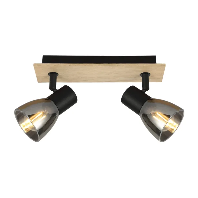 Spot lampa FE406-2 BK+WD