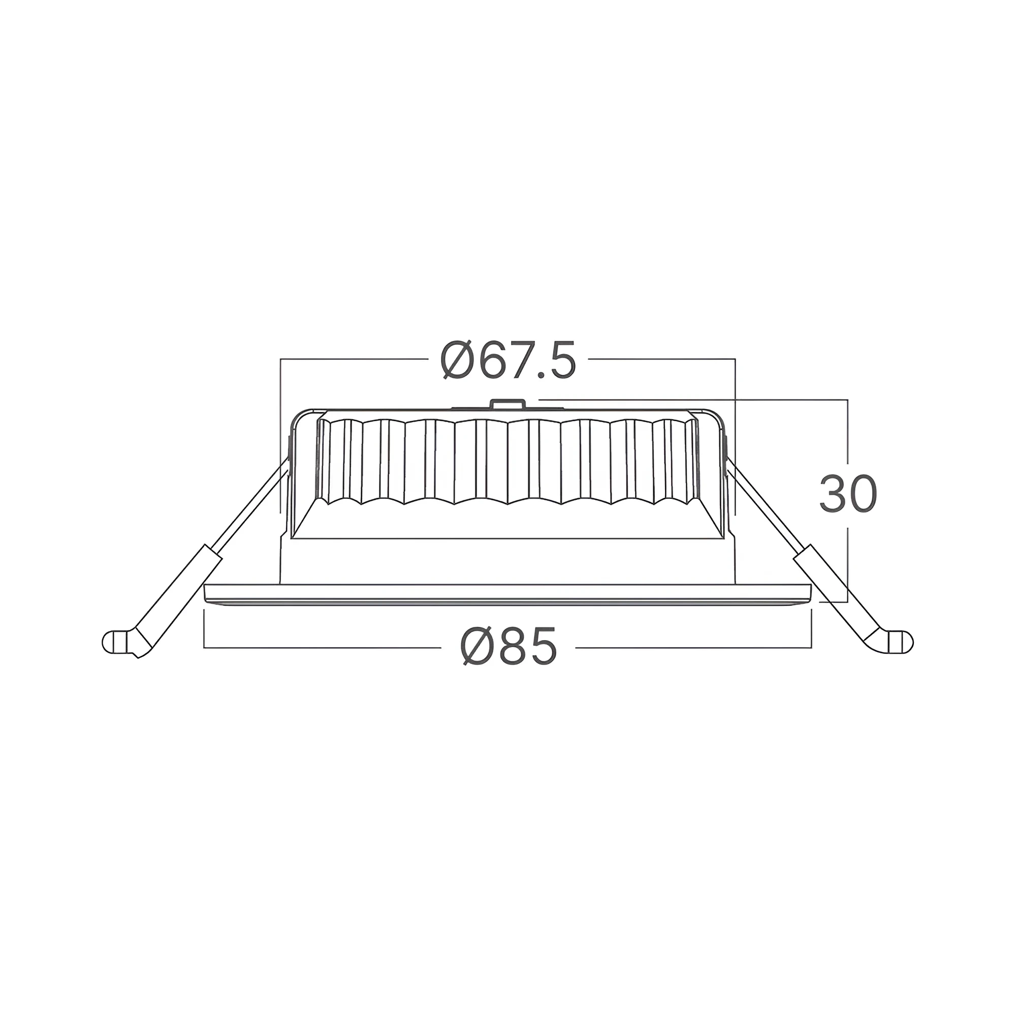 LED SPOT SVETILJKA 6.5W BELA/BELA CCT IP20 — slika 6