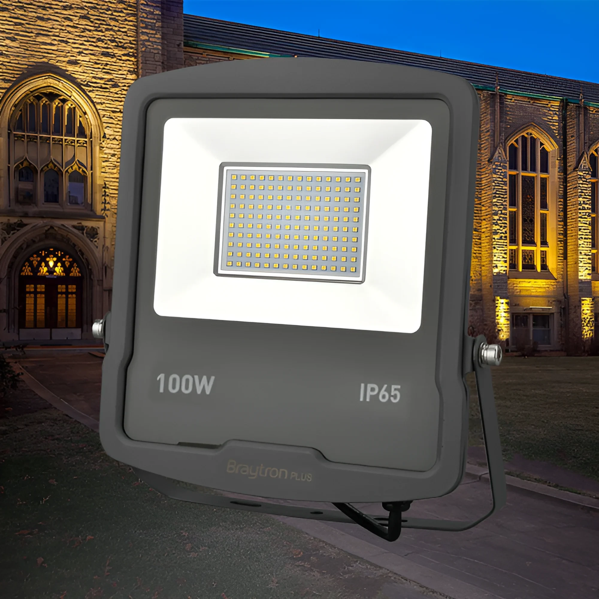 LED REFLEKTOR 100W SIVI 4000K IP65 — slika 2
