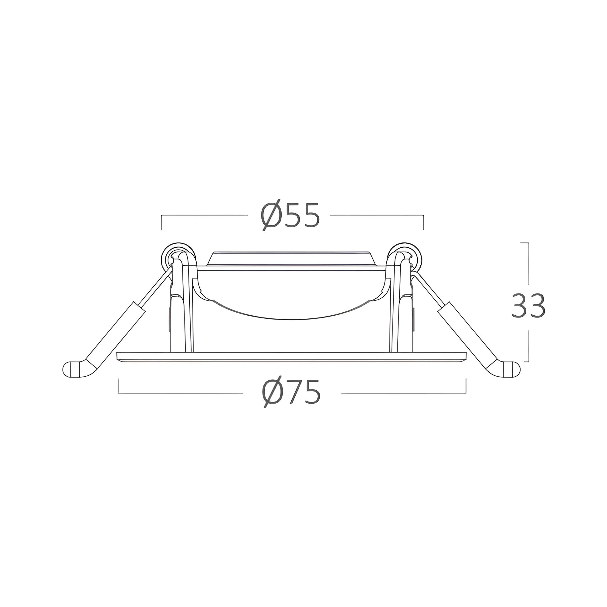 LED SPOT SVETILJKA OKRUGLA 3W BELA CCT — slika 5