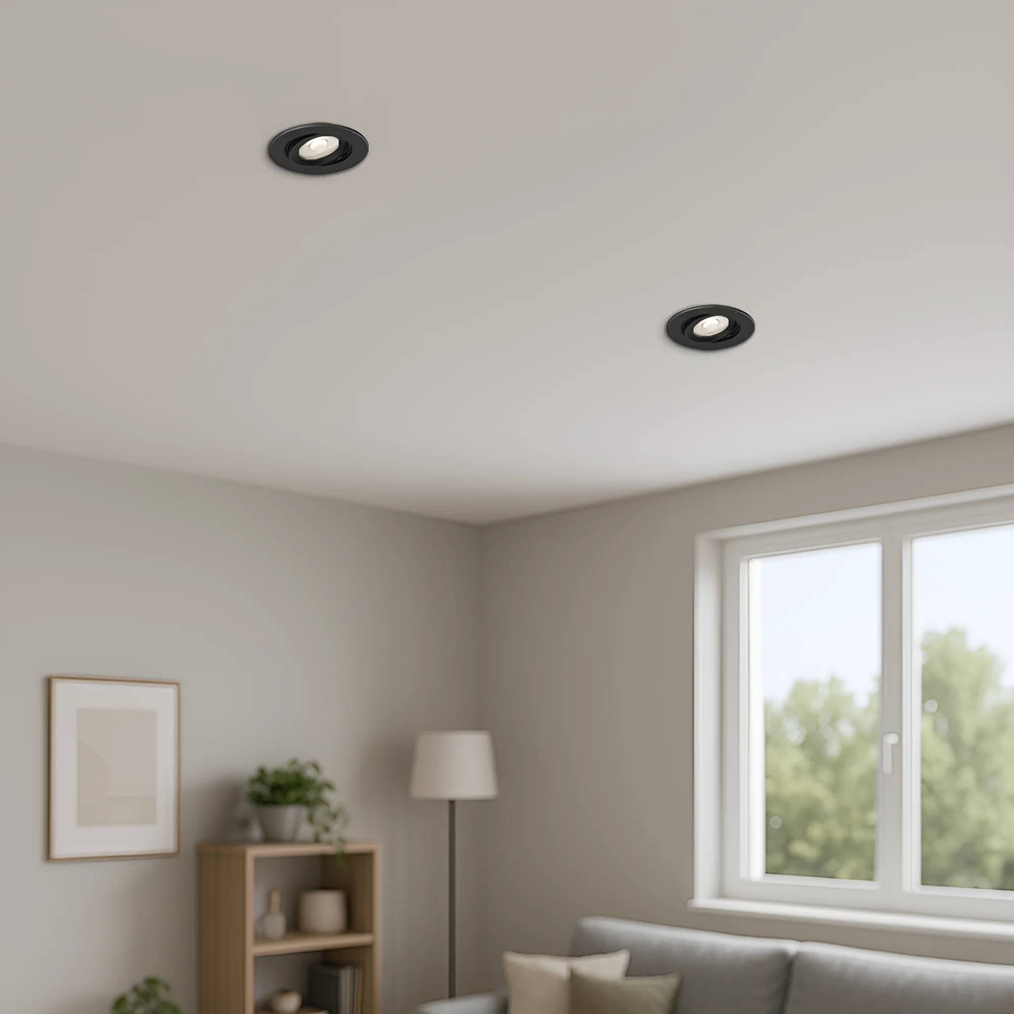 LED SPOT SVETILJKA OKRUGLA 5W CRNA CCT — slika 2