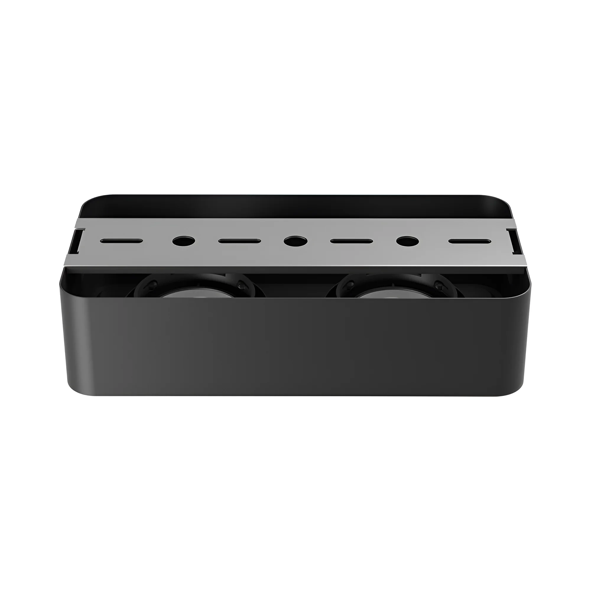 NADGRADNI SPOT KVADRATNI DVOSTRUKI 20W CRNI/CRNI CCT — slika 5
