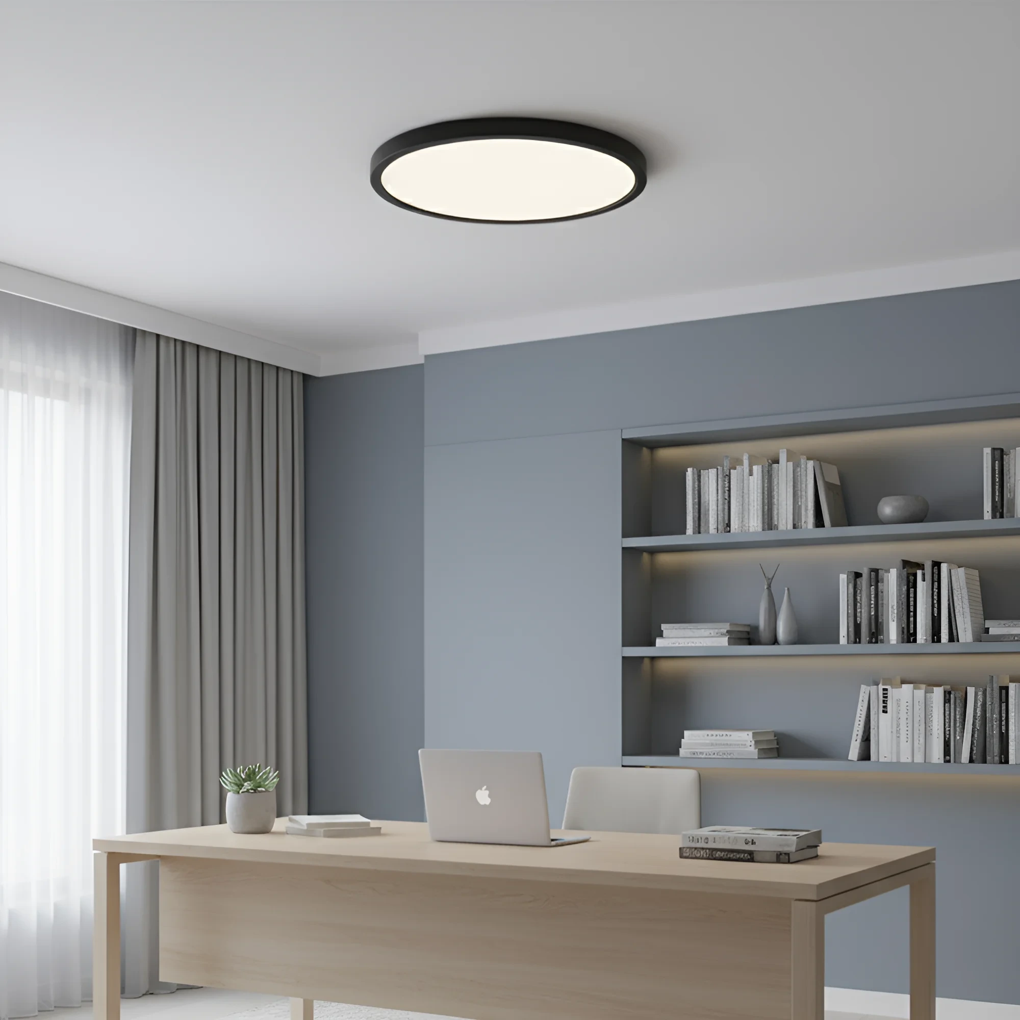 LED PLAFONJERA OKRUGLI 35W CRNI — slika 2