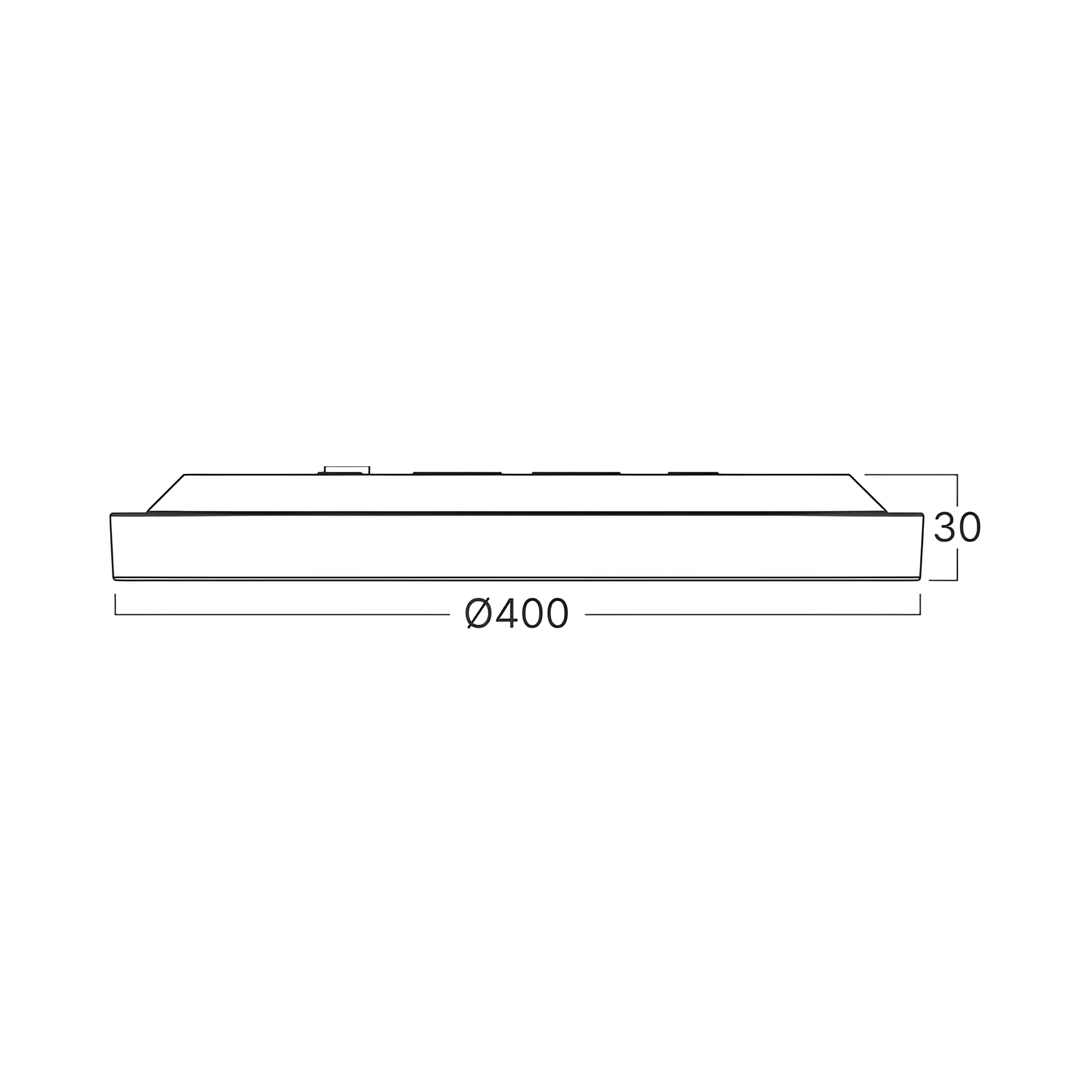 LED PLAFONJERA OKRUGLI 35W CRNI — slika 6