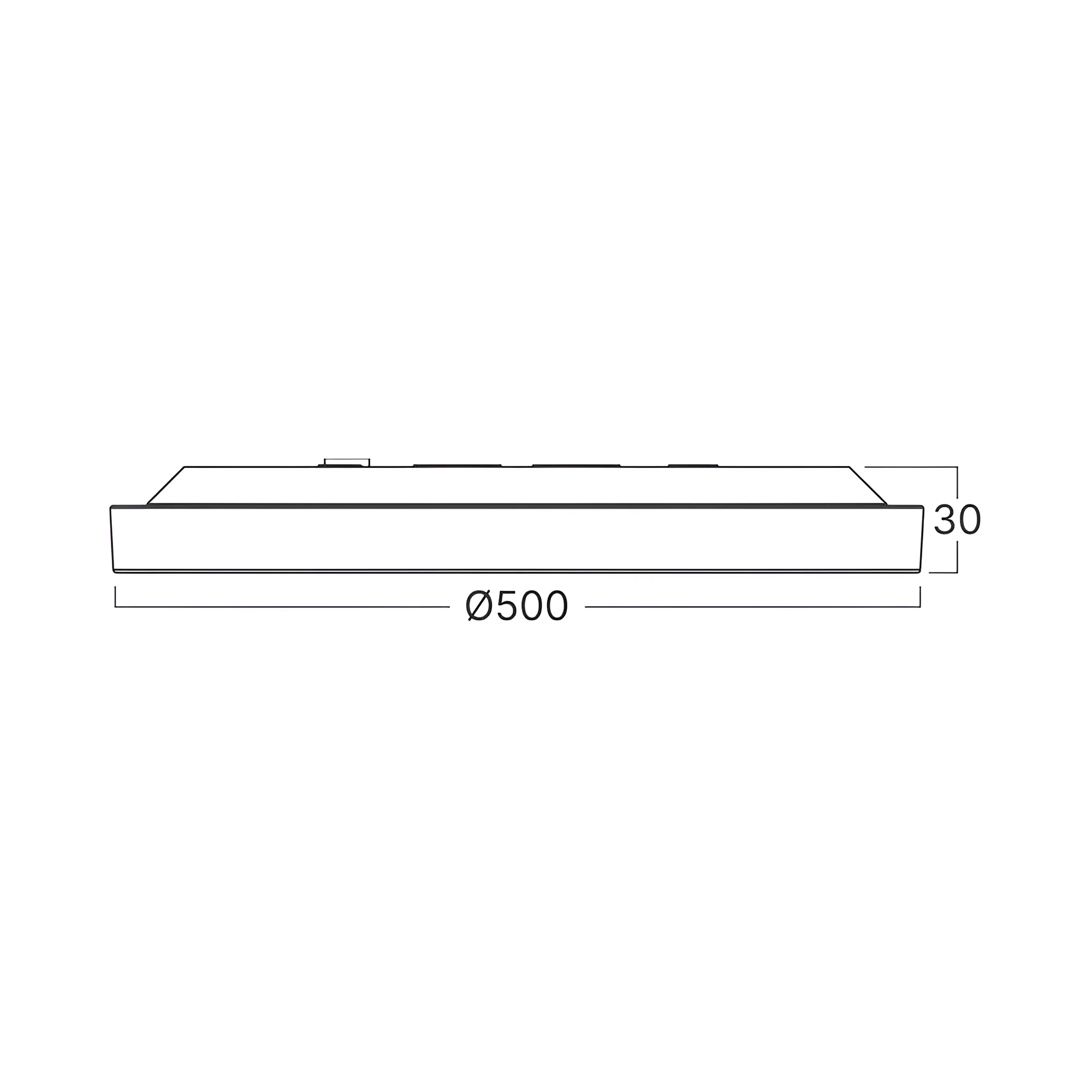 LED PLAFONJERA OKRUGLI 45W BELI — slika 6