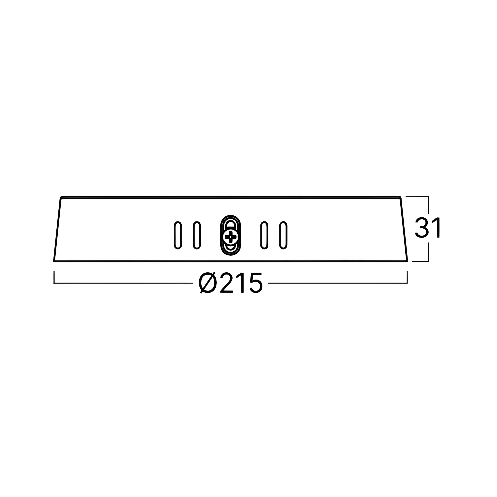 LED PANEL NADGRADNI OKRUGLI 8" 18W BELI 6500K — slika 5