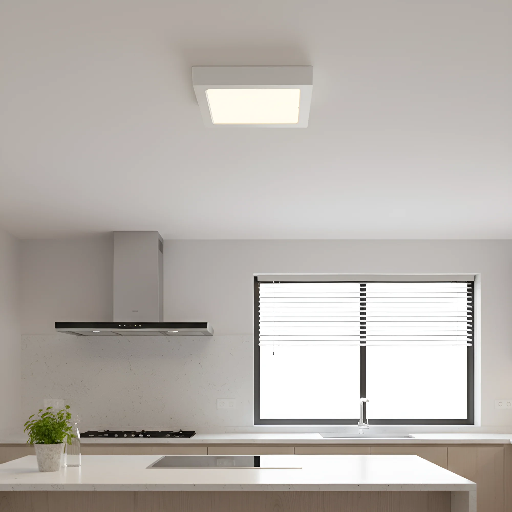 LED PANEL NADGRADNI KVADRATNI 10" 24W BELI 4000K — slika 2