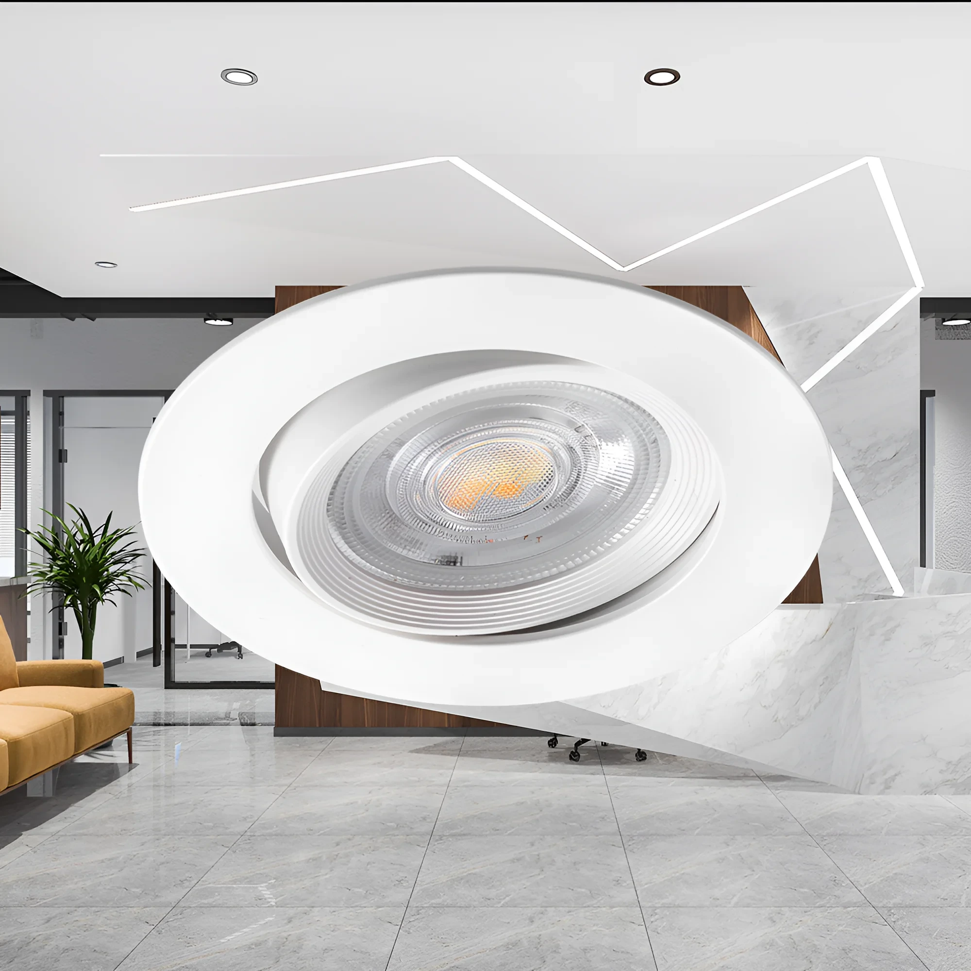 DIMABILNA LED SPOT SVETILJKA OKRUGLA 7W BELA CCT — slika 2