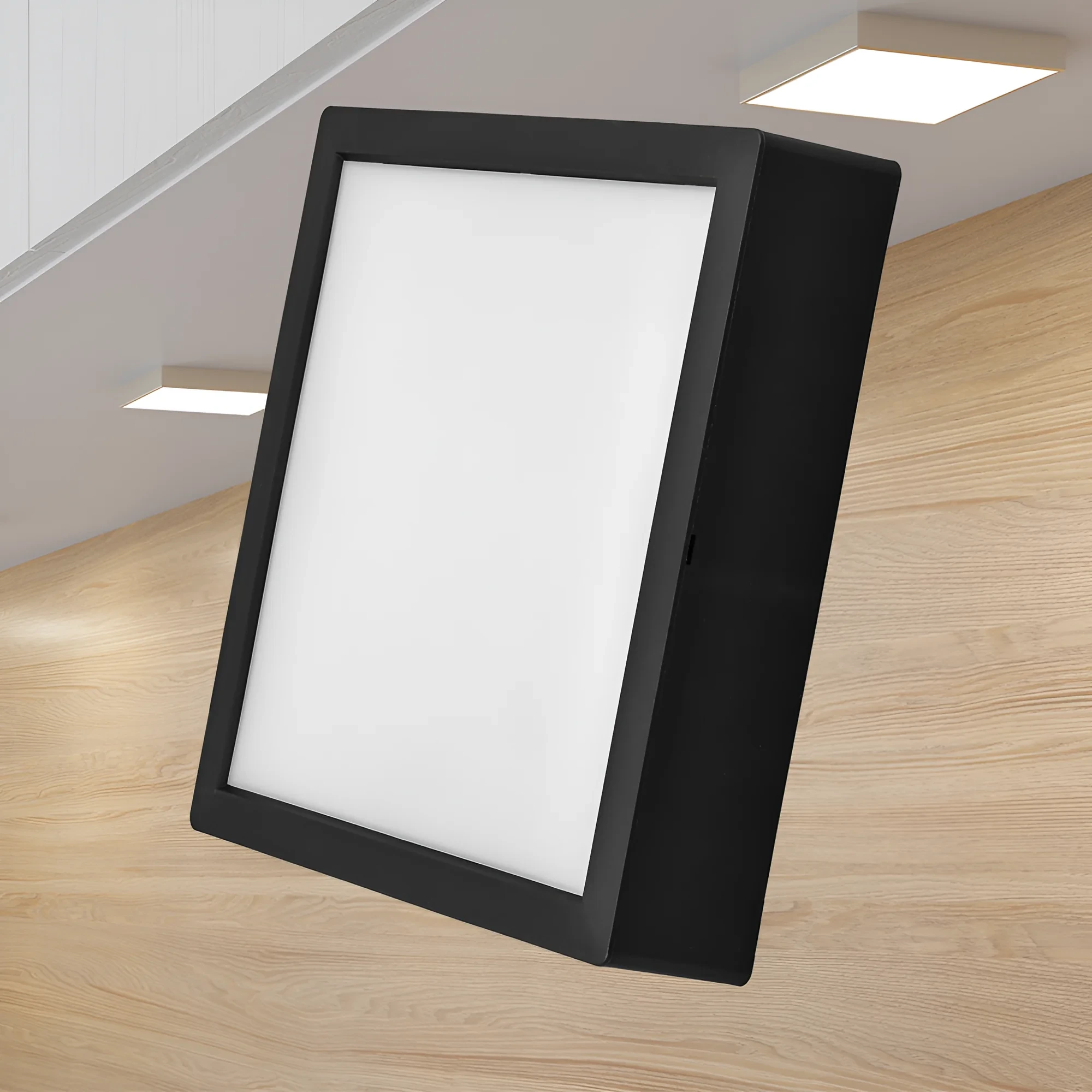 LED DOWNLIGHT 24W CRNI 3000K — slika 2