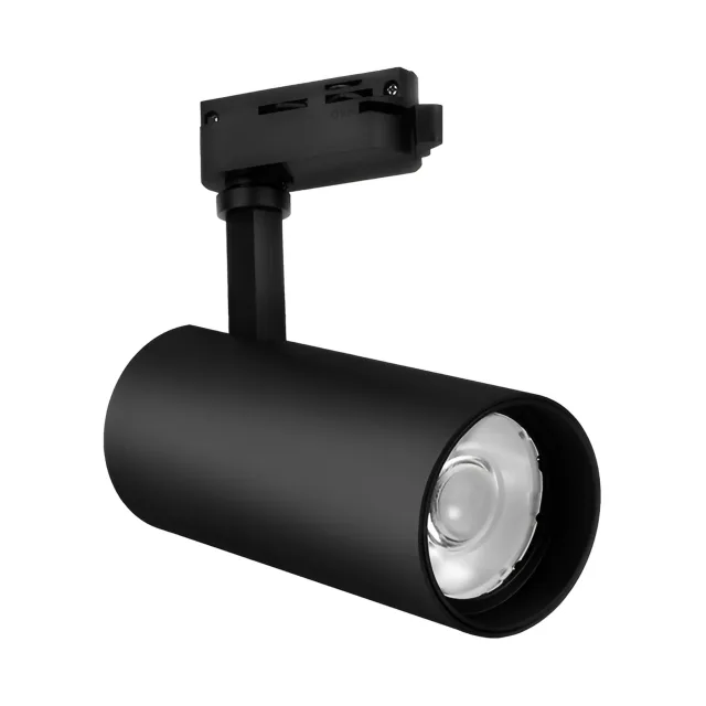 LED SINSKI REFLEKTOR 30W CRNI 3000K MONOFAZNI