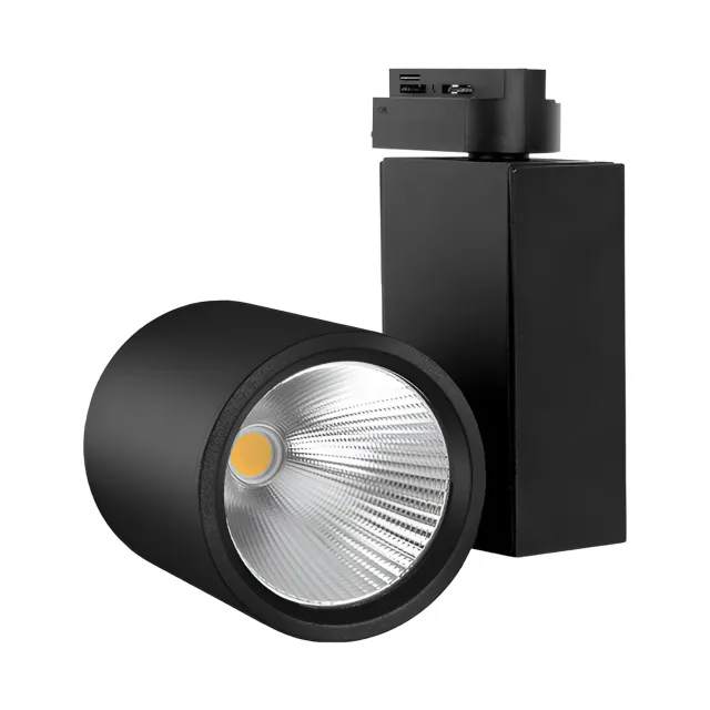 LED SINSKI REFLEKTOR SURFACE 30W CRNI 3000K MONOFAZNI