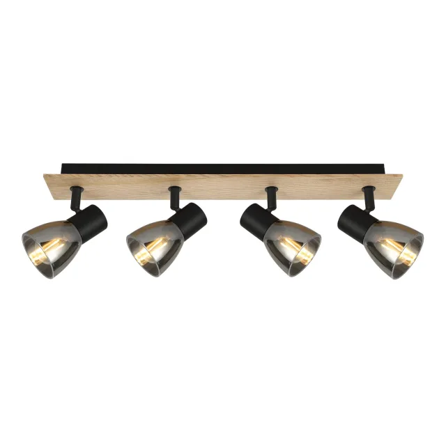 Spot lampa FE406-4 BK+WD