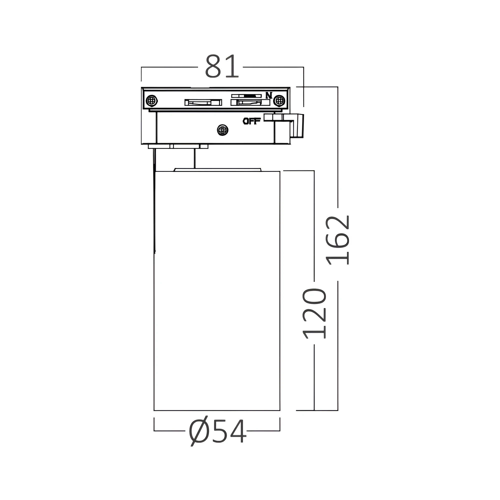 LED SINSKI REFLEKTOR 15W CRNI CCT MONOFAZNI — slika 8