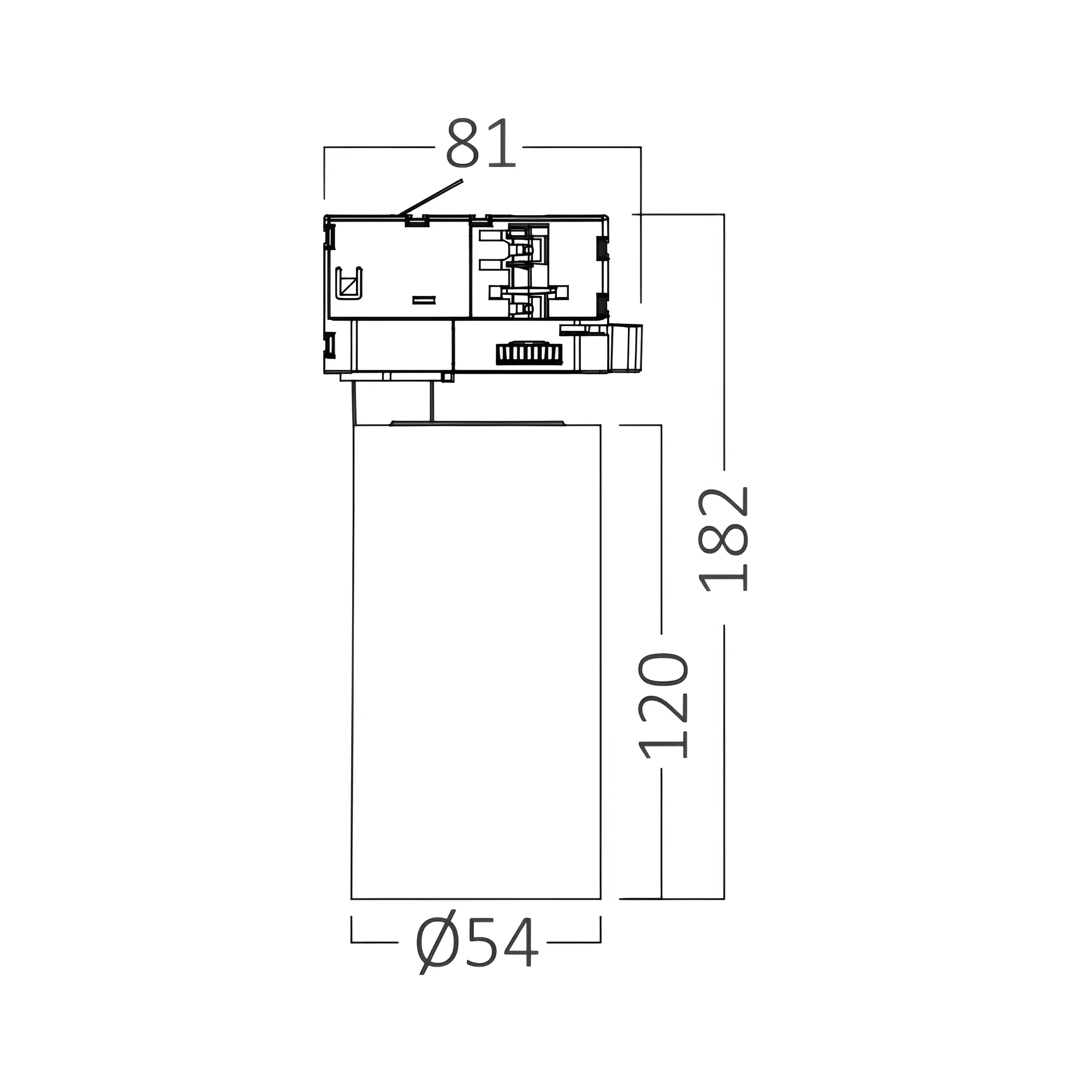LED SINSKI REFLEKTOR 15W BELI CCT TROFAZNI — slika 8