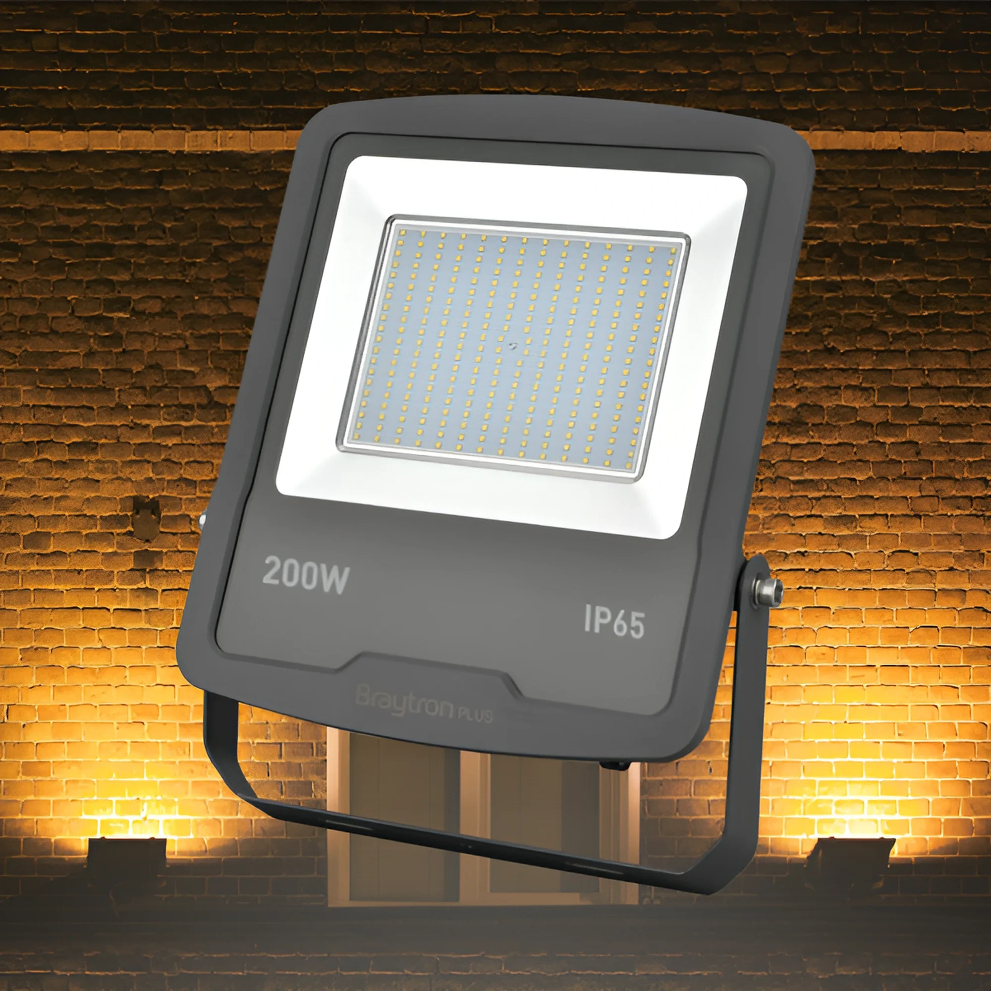 LED REFLEKTOR 200W SIVI 3000K IP65 — slika 2