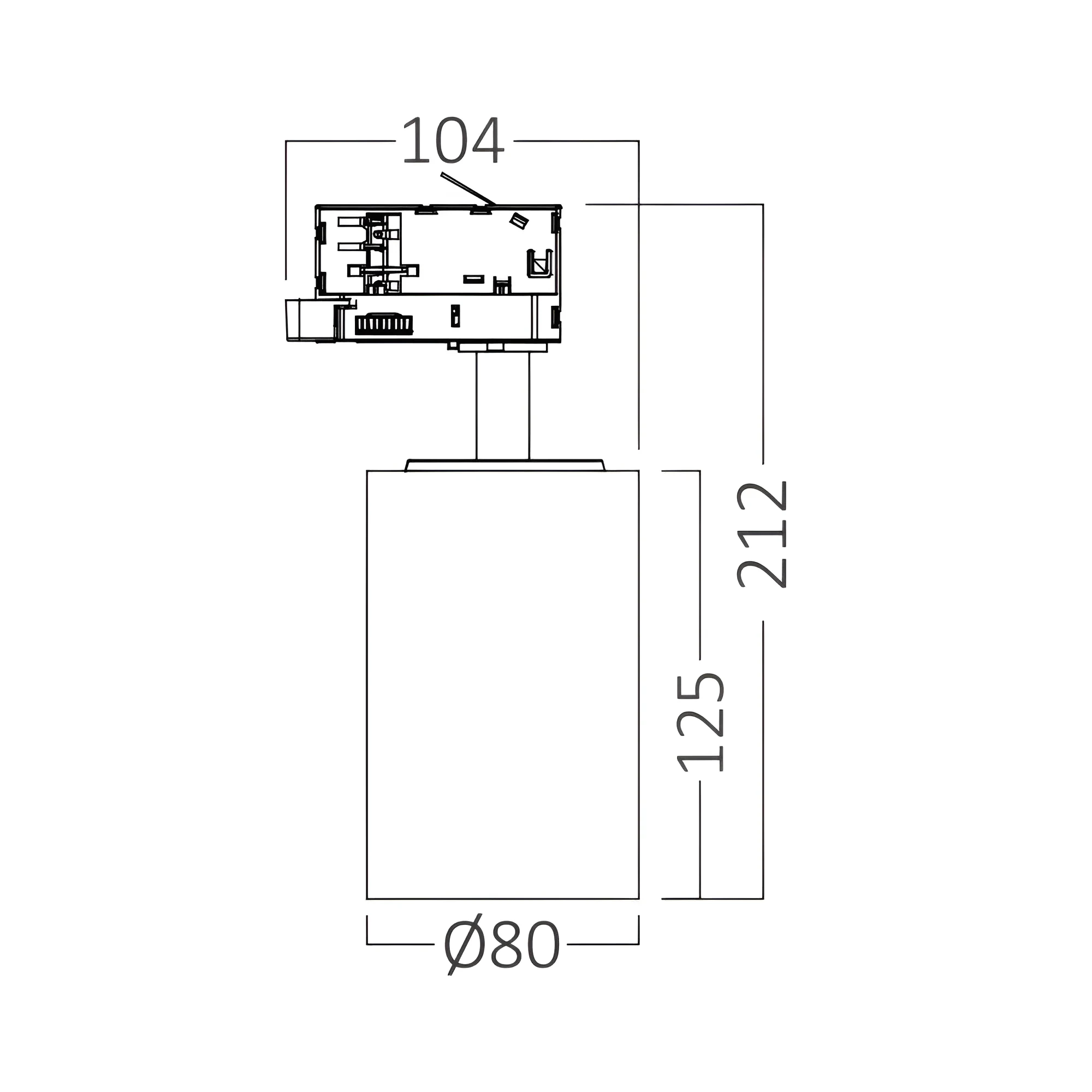 LED SINSKI REFLEKTOR 30W CRNI CCT TROFAZNI — slika 8