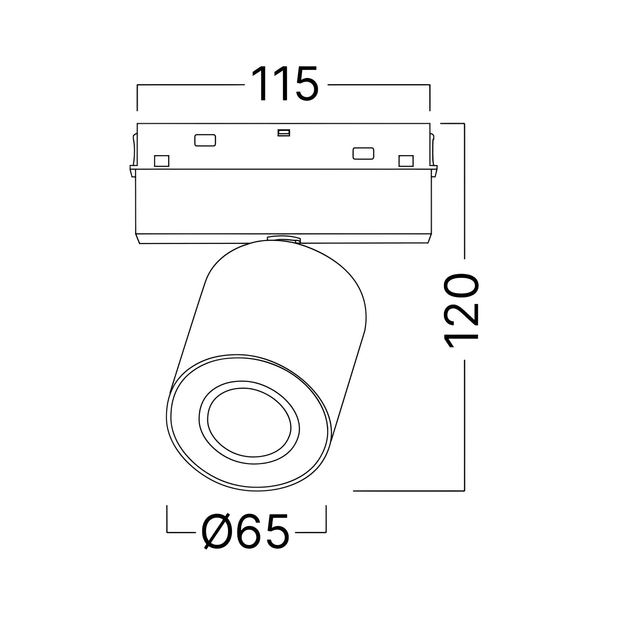 ZVUCNIK ZA MAGNETNU SINU 10W CRNI 48VDC — slika 10