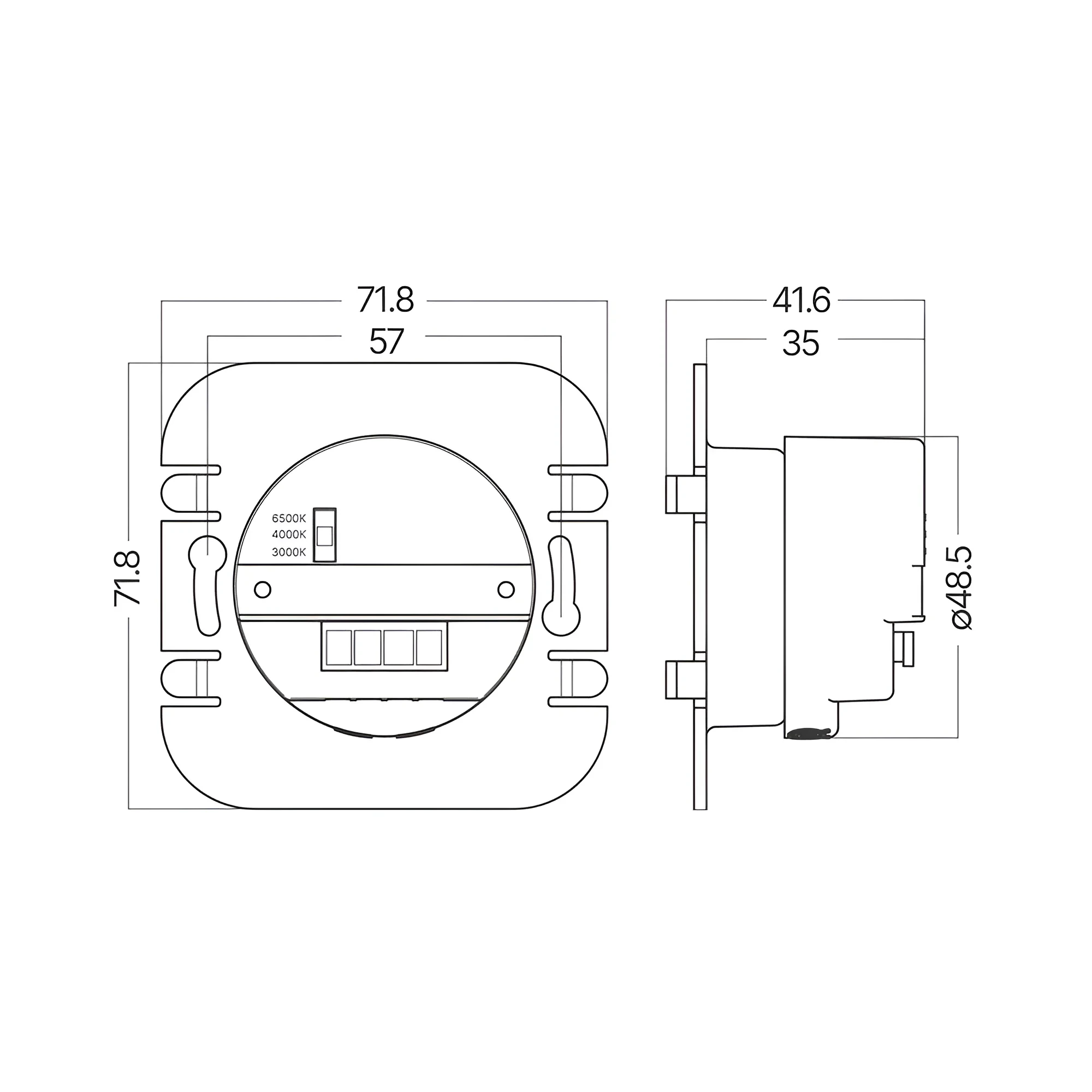 LED STEPENISNA SVETILJKA MODUL 2W CCT IP20 — slika 5
