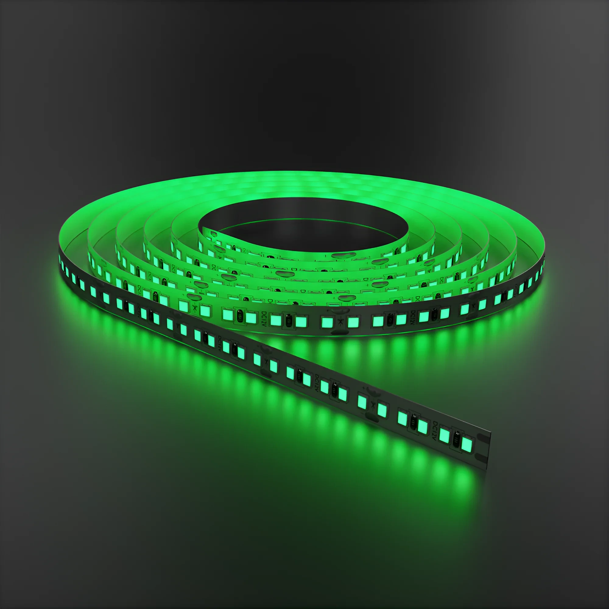 LED TRAKA 12W 60LED 5050 ZELENA 12V IP20 5m — slika 2