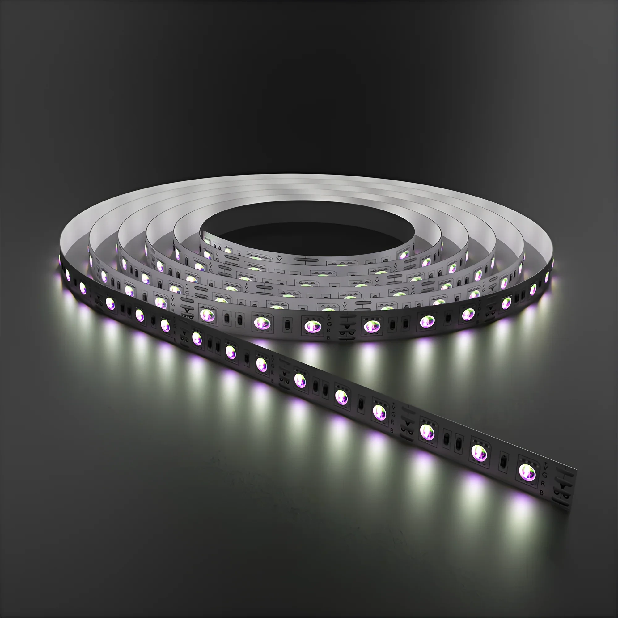 LED TRAKA 12W 60LED 5050 RGB 12V IP20 5m — slika 2