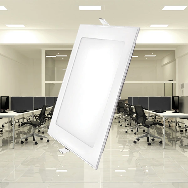 LED PANEL UGRADNI KVADRATNI 3" 3W BELI 3000K — slika 2