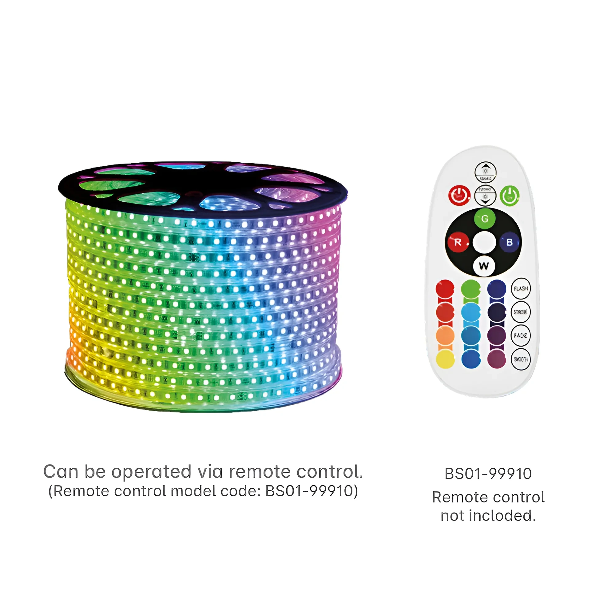 LED TRAKA 220V 96LED 5050 RGB 220V IP54 — slika 4