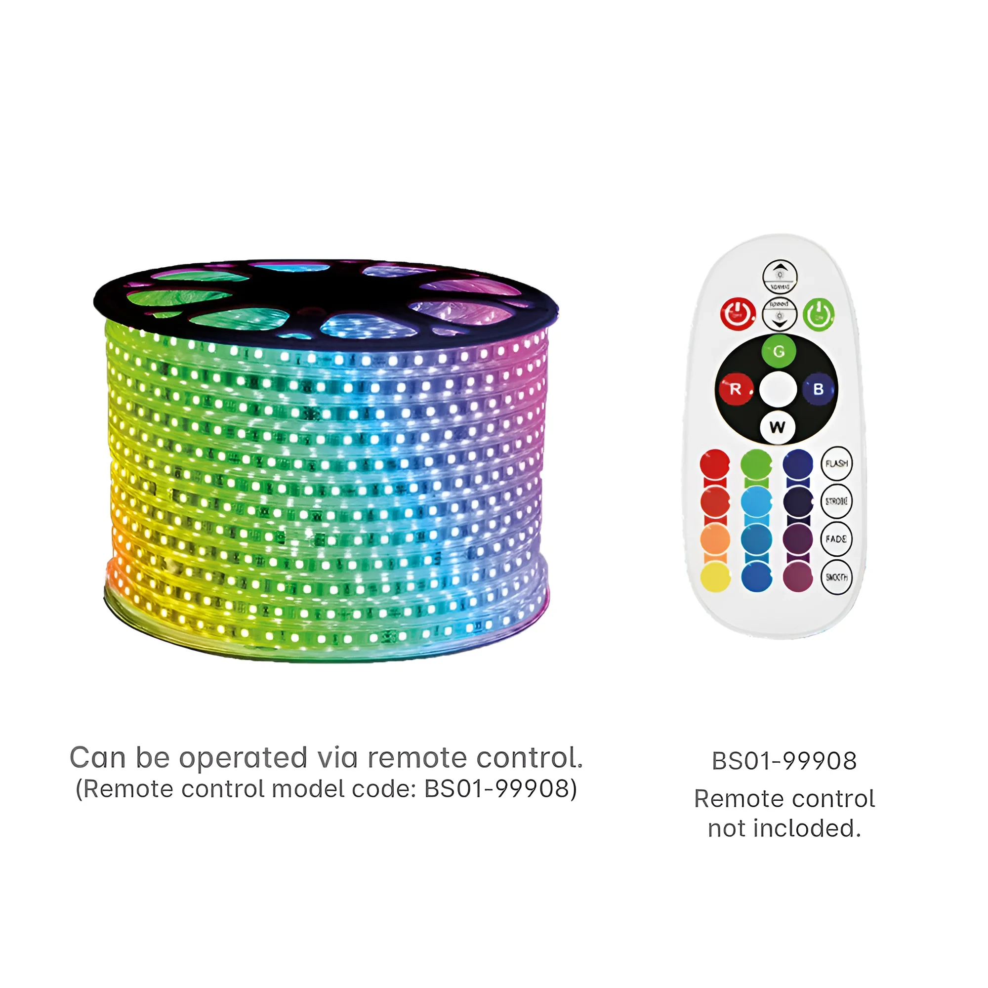 LED TRAKA 220V 13W 120LED 5050 RGB 220V IP54 — slika 4