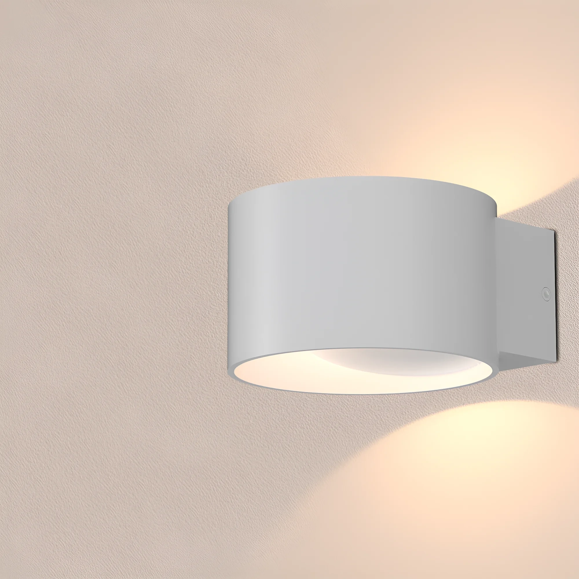 LED STEPENISNA SVETILJKA OKRUGLA 8W BELI 3000K — slika 2