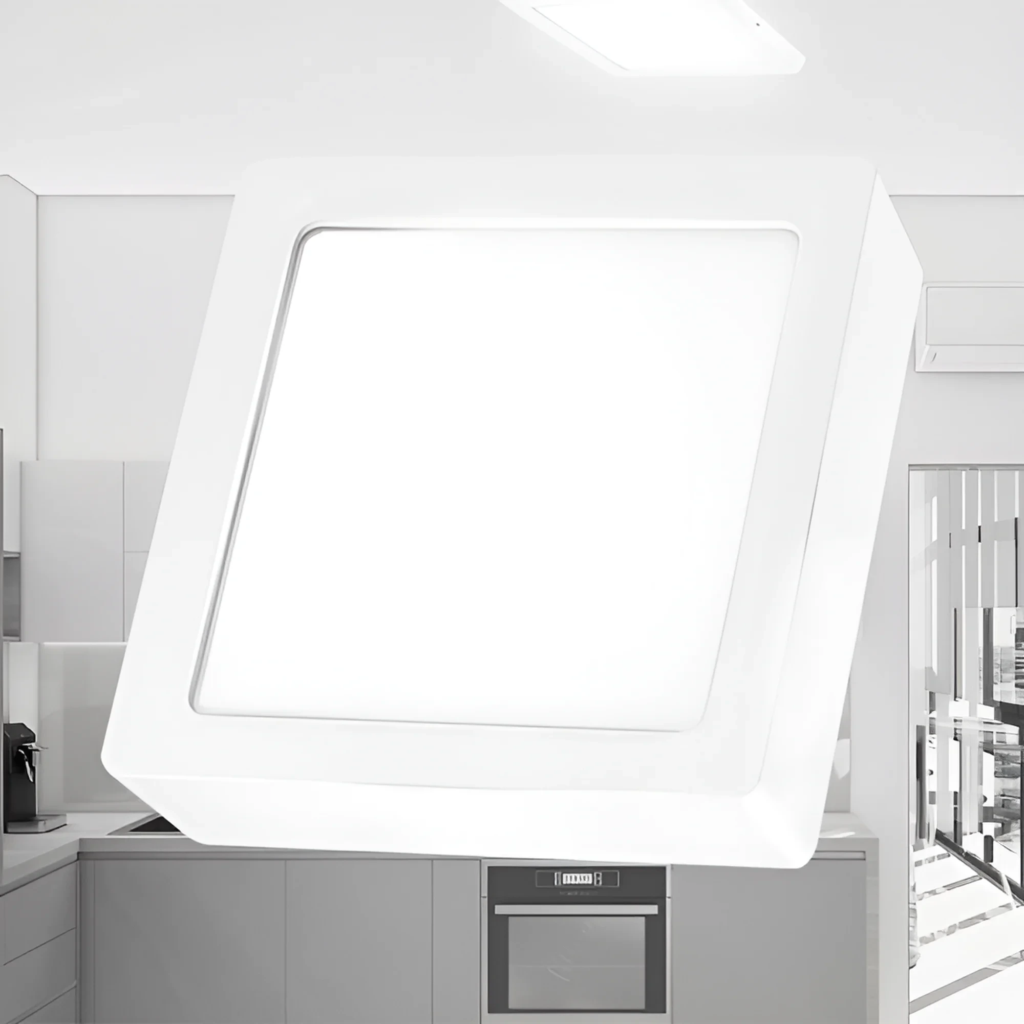 LED PANEL NADGRADNI KVADRATNI 6W BELI 3000K — slika 2
