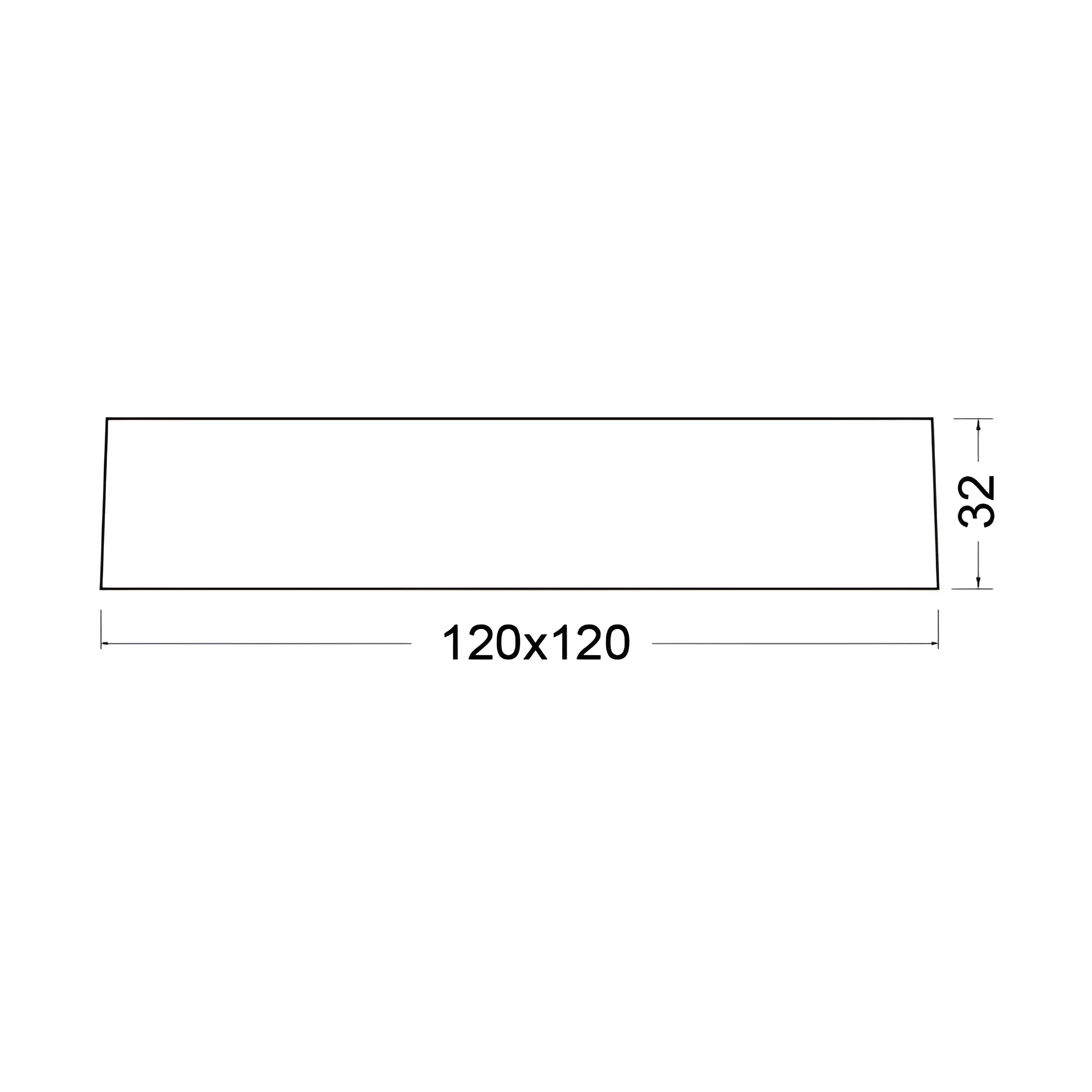 LED PANEL NADGRADNI KVADRATNI 6W BELI 3000K — slika 3