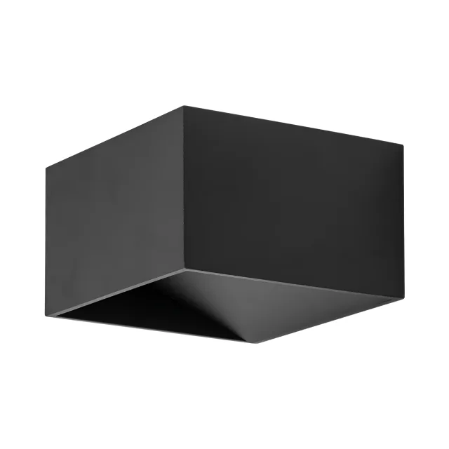 LED STEPENISNA SVETILJKA KVADRATNA 8W CRNI 3000K