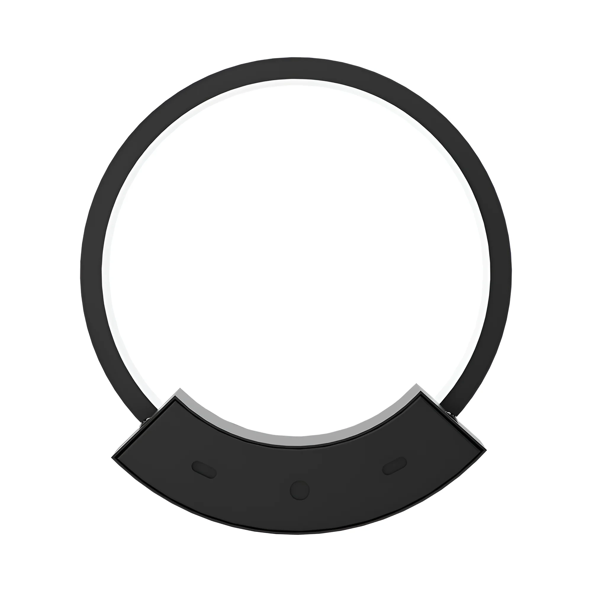 LED ZIDNA SVETILJKA OKRUGLA 12W CRNI 3000K — slika 4