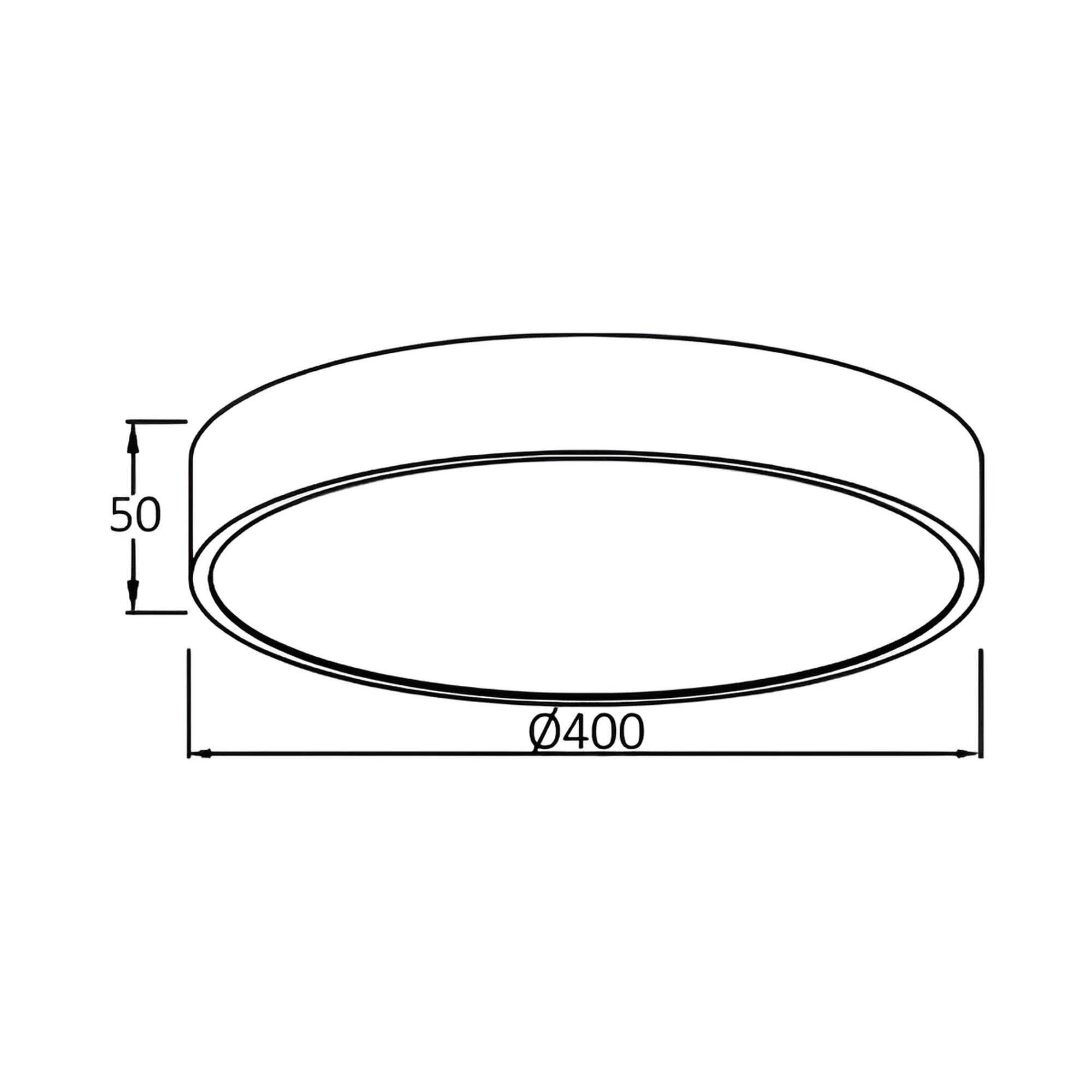LED PLAFONJERA OKRUGLA 36W CCT — slika 3