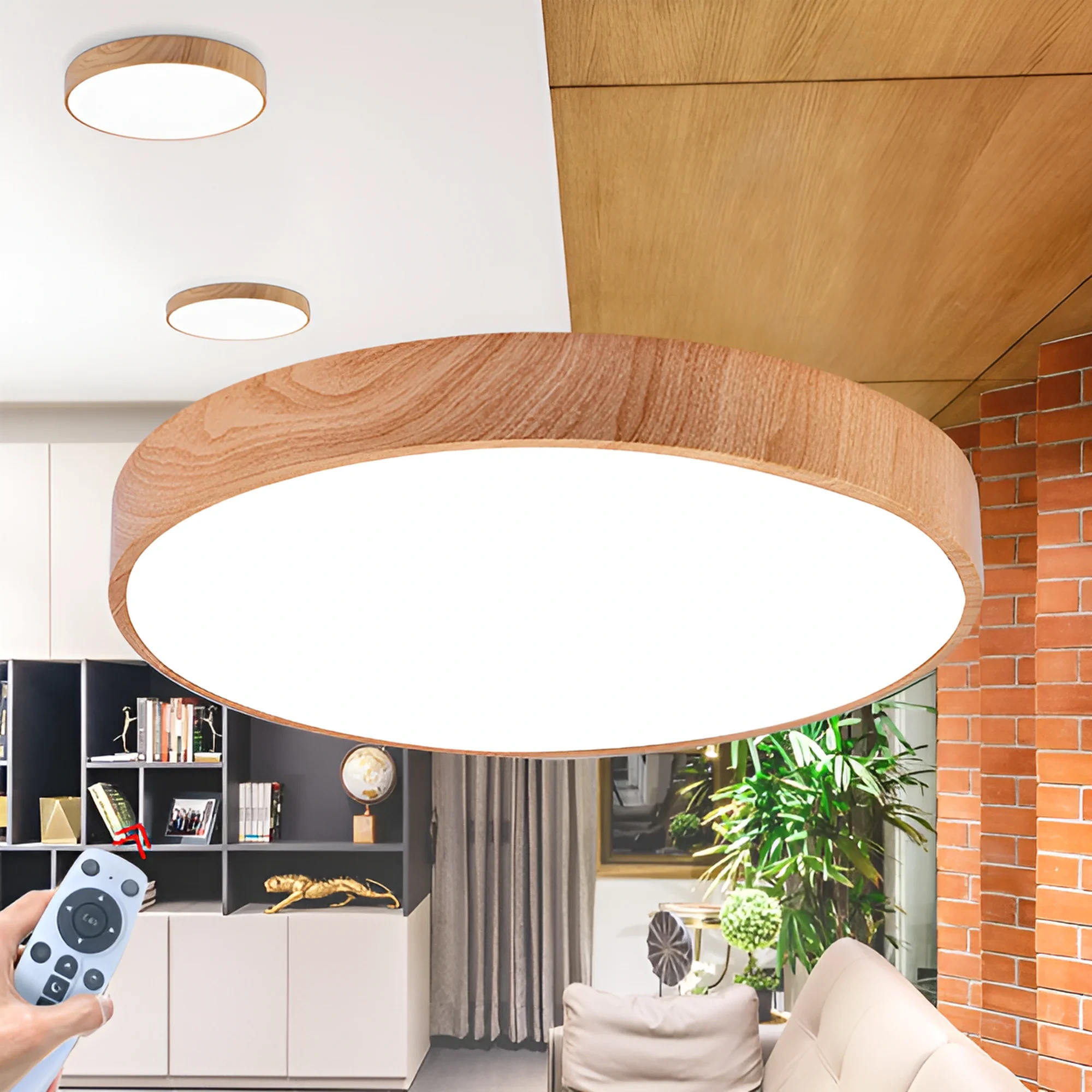 LED PLAFONJERA OKRUGLA 45W CCT SA DALJINSKIM — slika 2