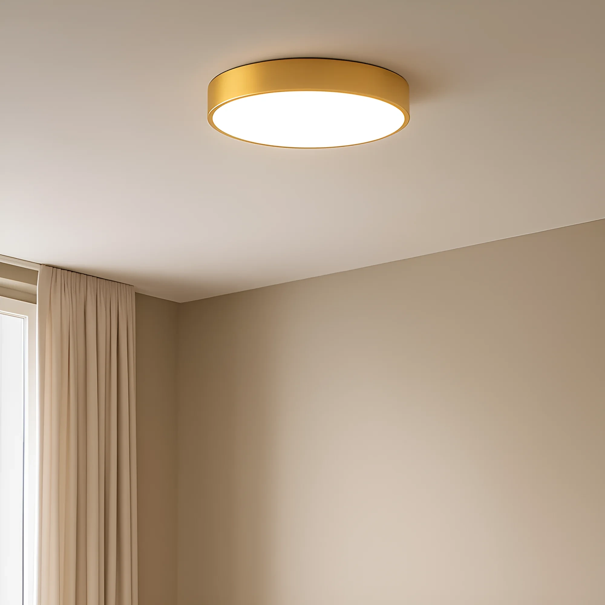 LED PLAFONJERA OKRUGLA 36W ZLATNI CCT — slika 2