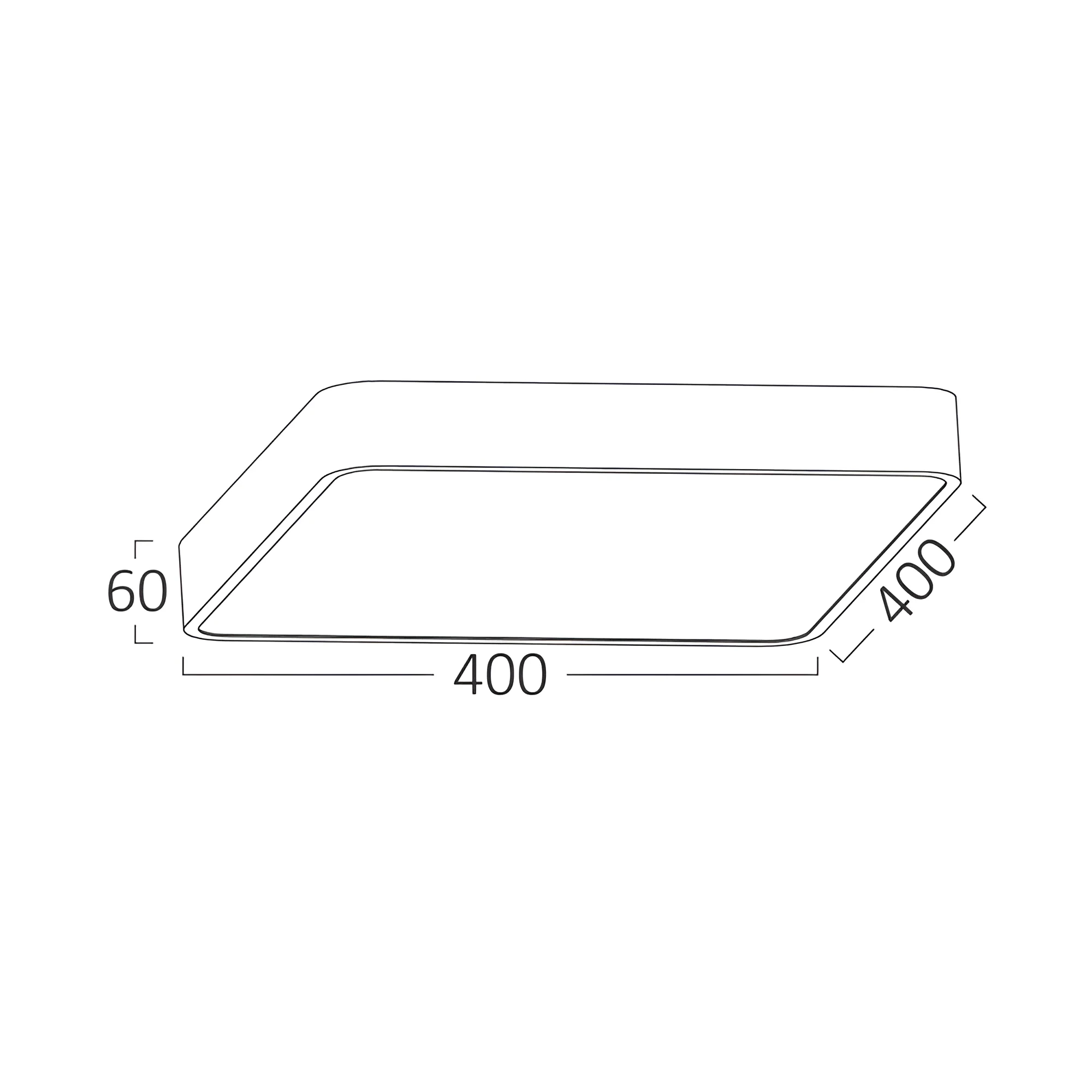 LED PLAFONJERA KVADRATNA 36W BELI CCT — slika 7