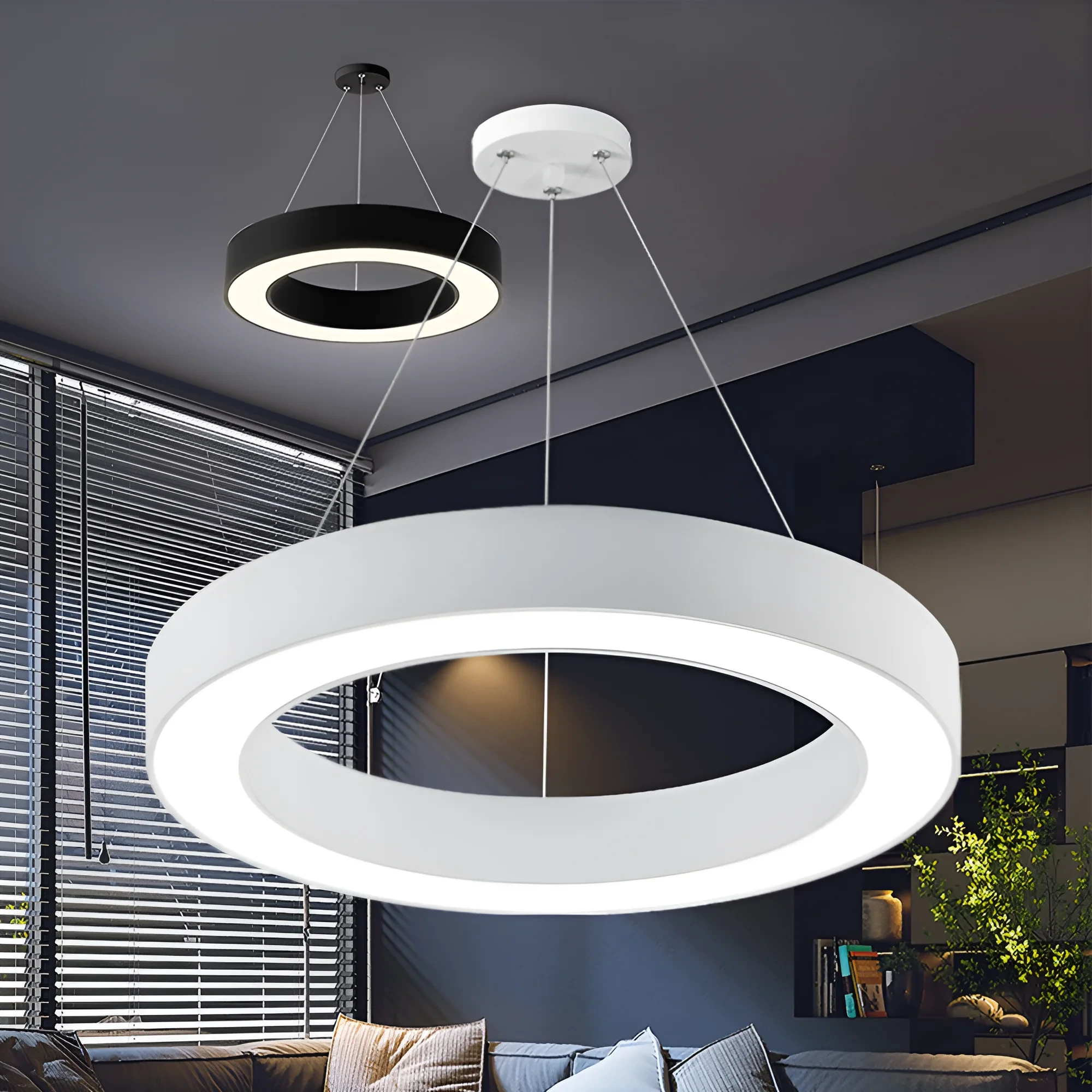 LED VISILICA OKRUGLA 36W BELI CCT — slika 2
