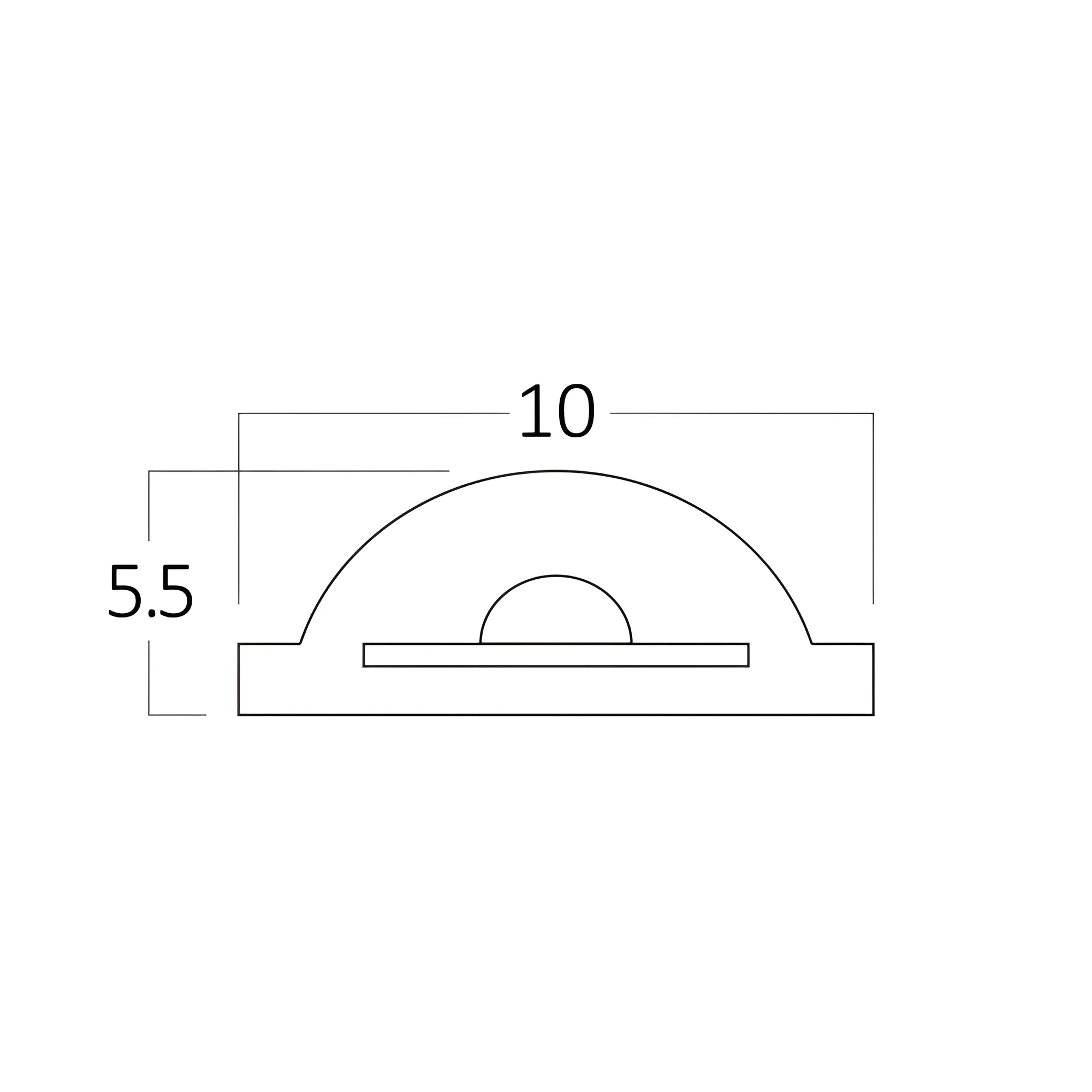 LED COB TRAKA 220V 12W 360LED 3000K IP65 50m — slika 9