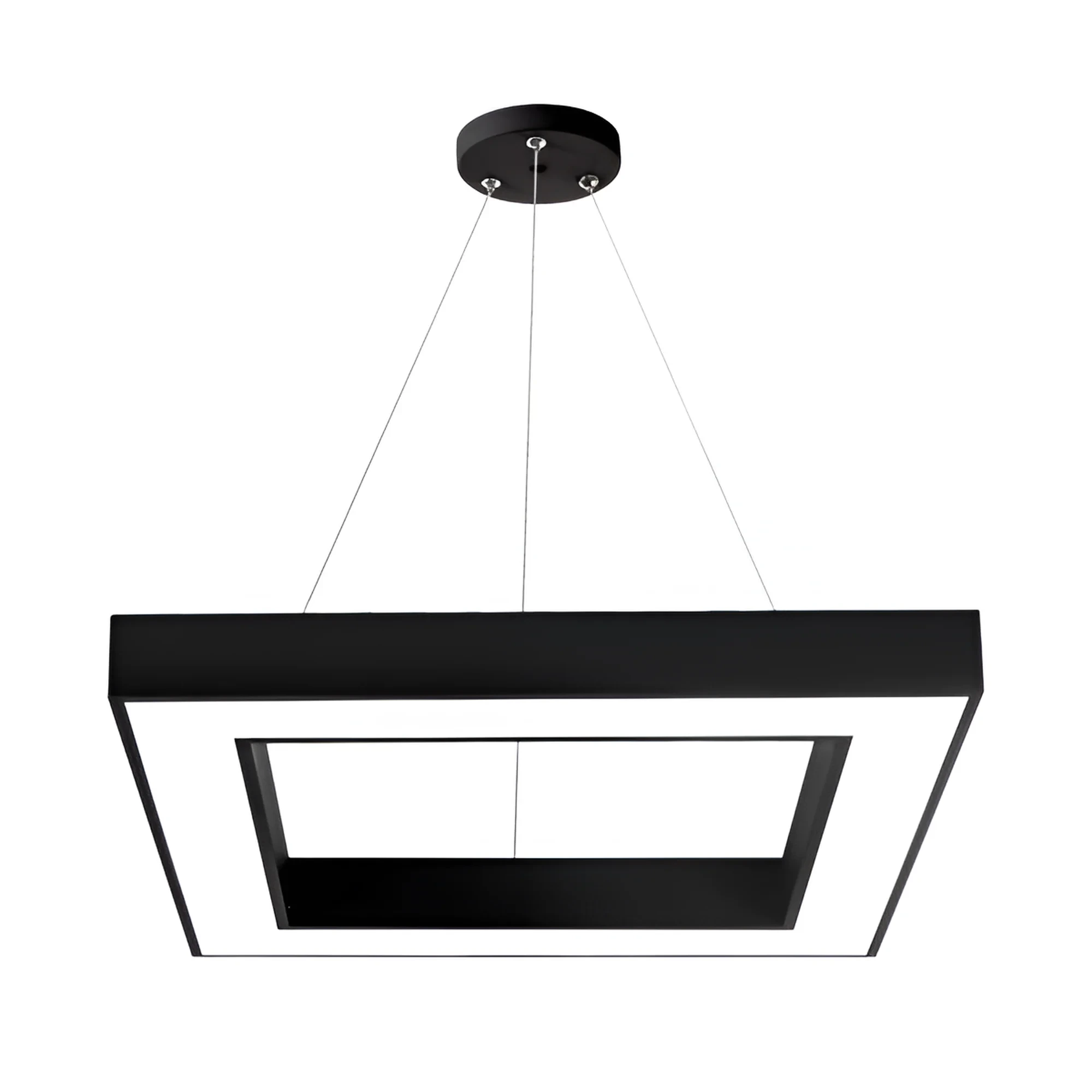 LED VISILICA KVADRATNA 36W CRNI CCT — slika 3