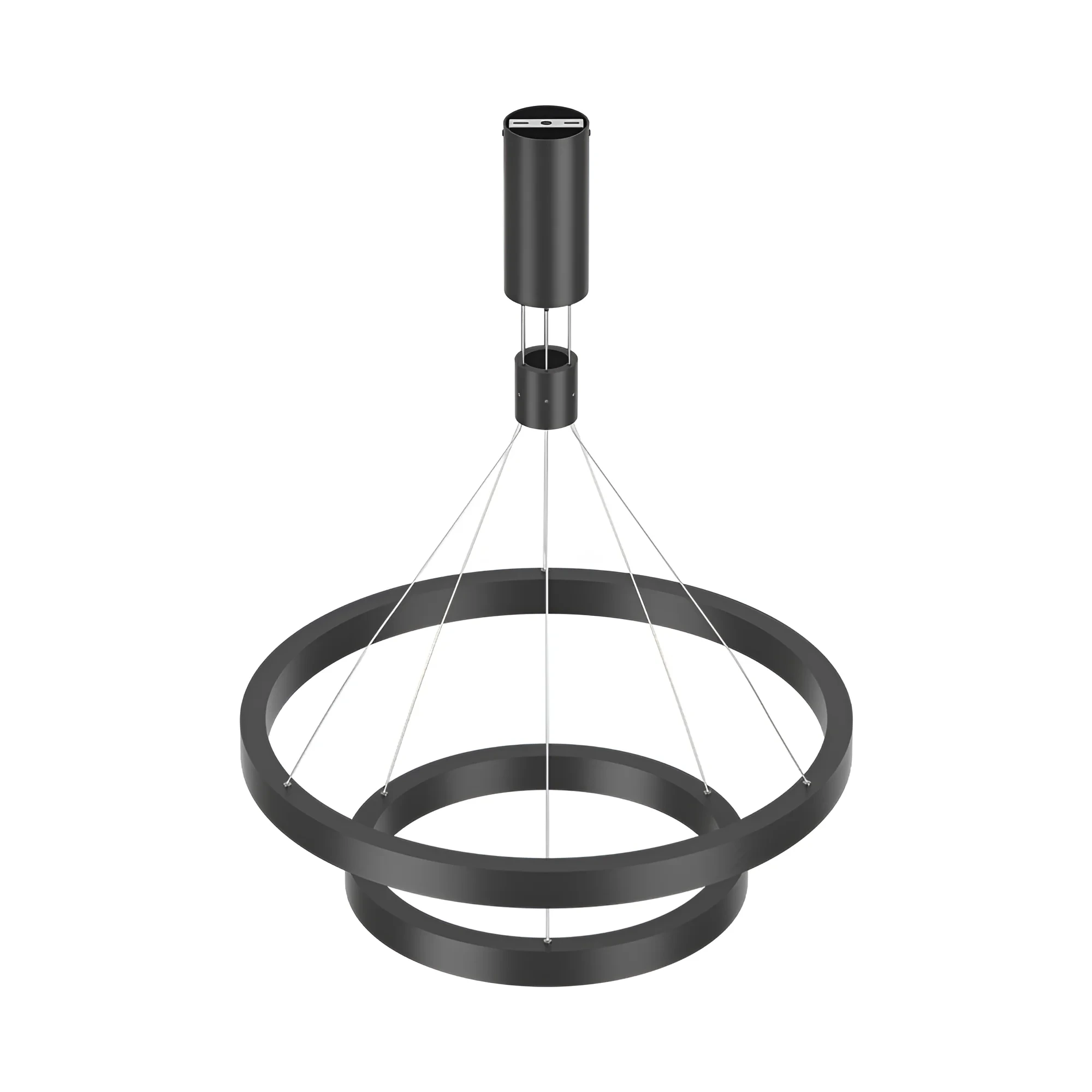 LED VISILICA OKRUGLA 65W CRNI CCT — slika 3